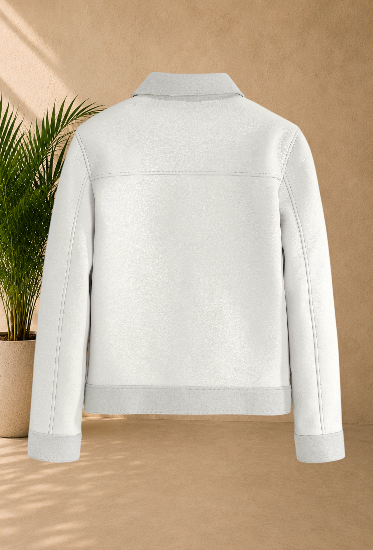 Veste blanc cassé