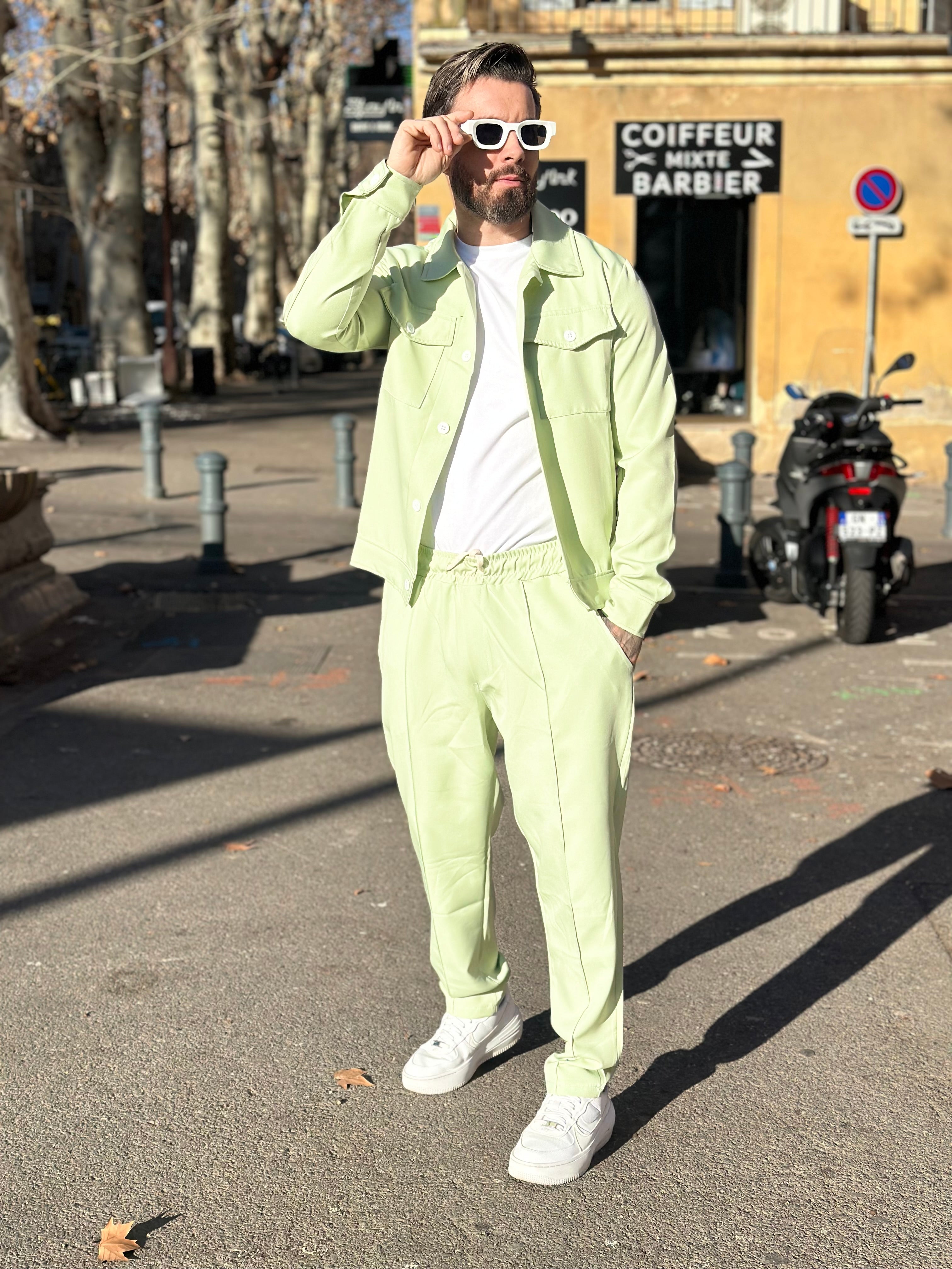 Uniplay - Pantalon Lounge mint - Stayin