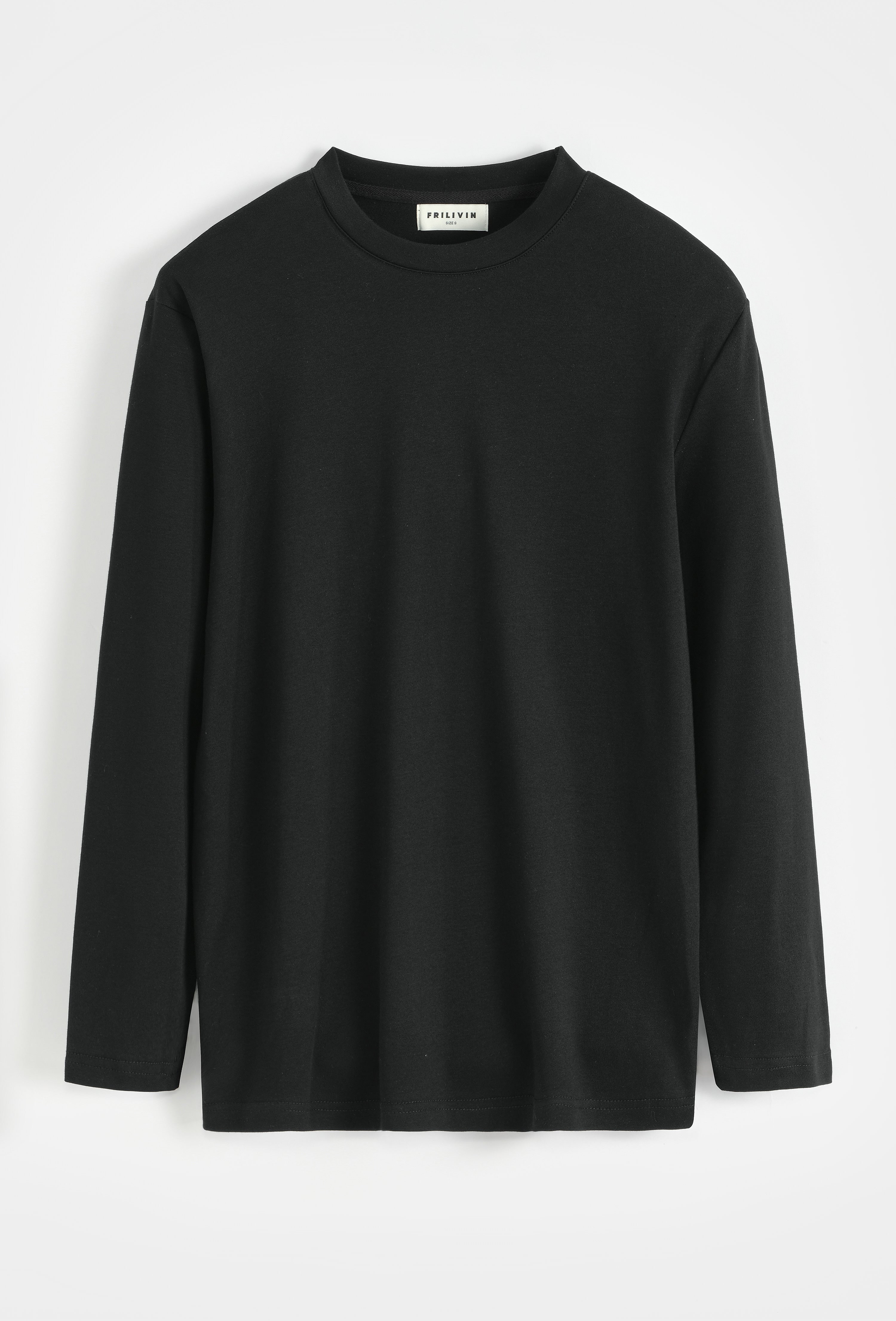 T-shirt manche longue noir
