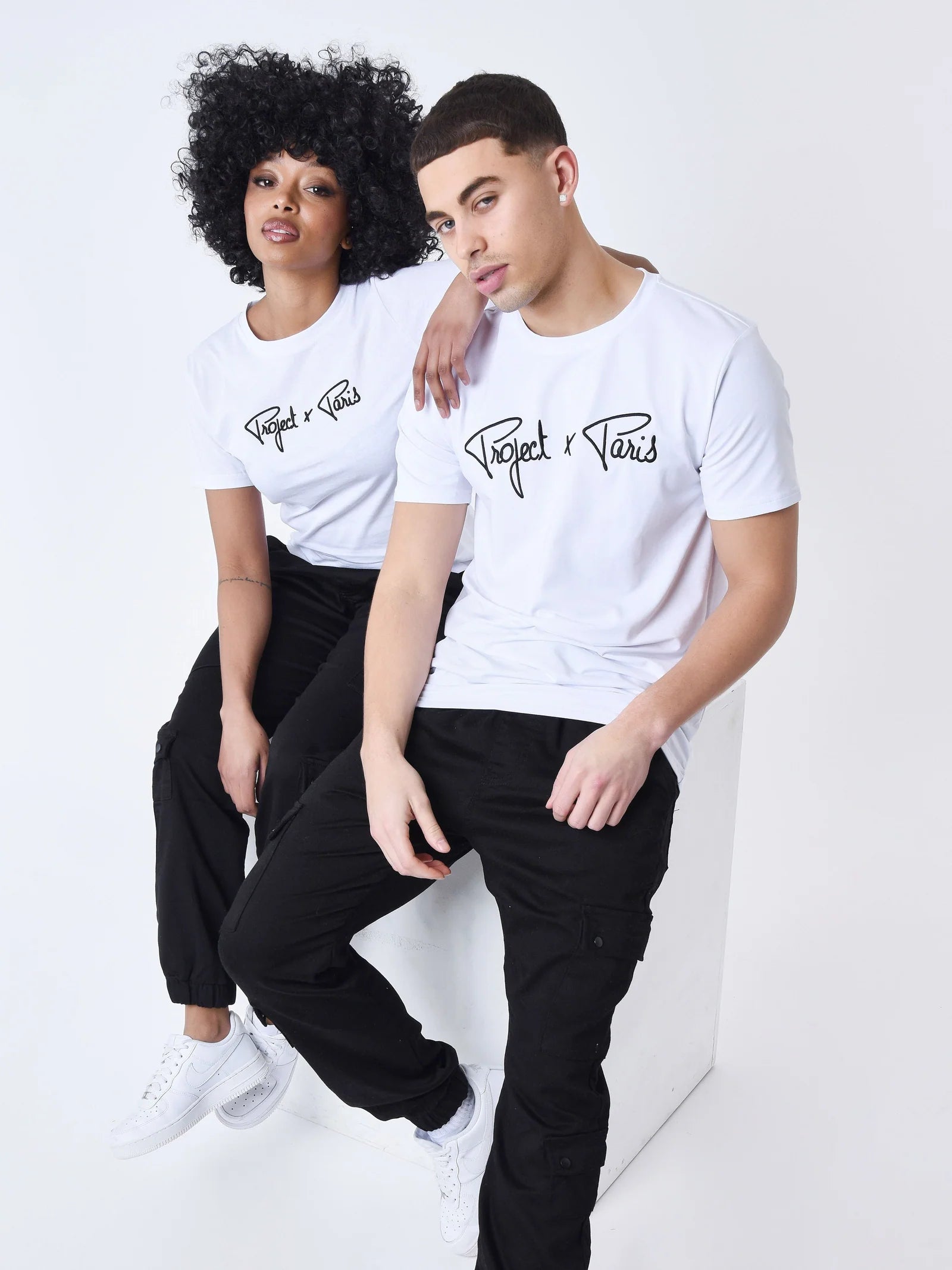 PXP - Pantalon cargo multipoches noir