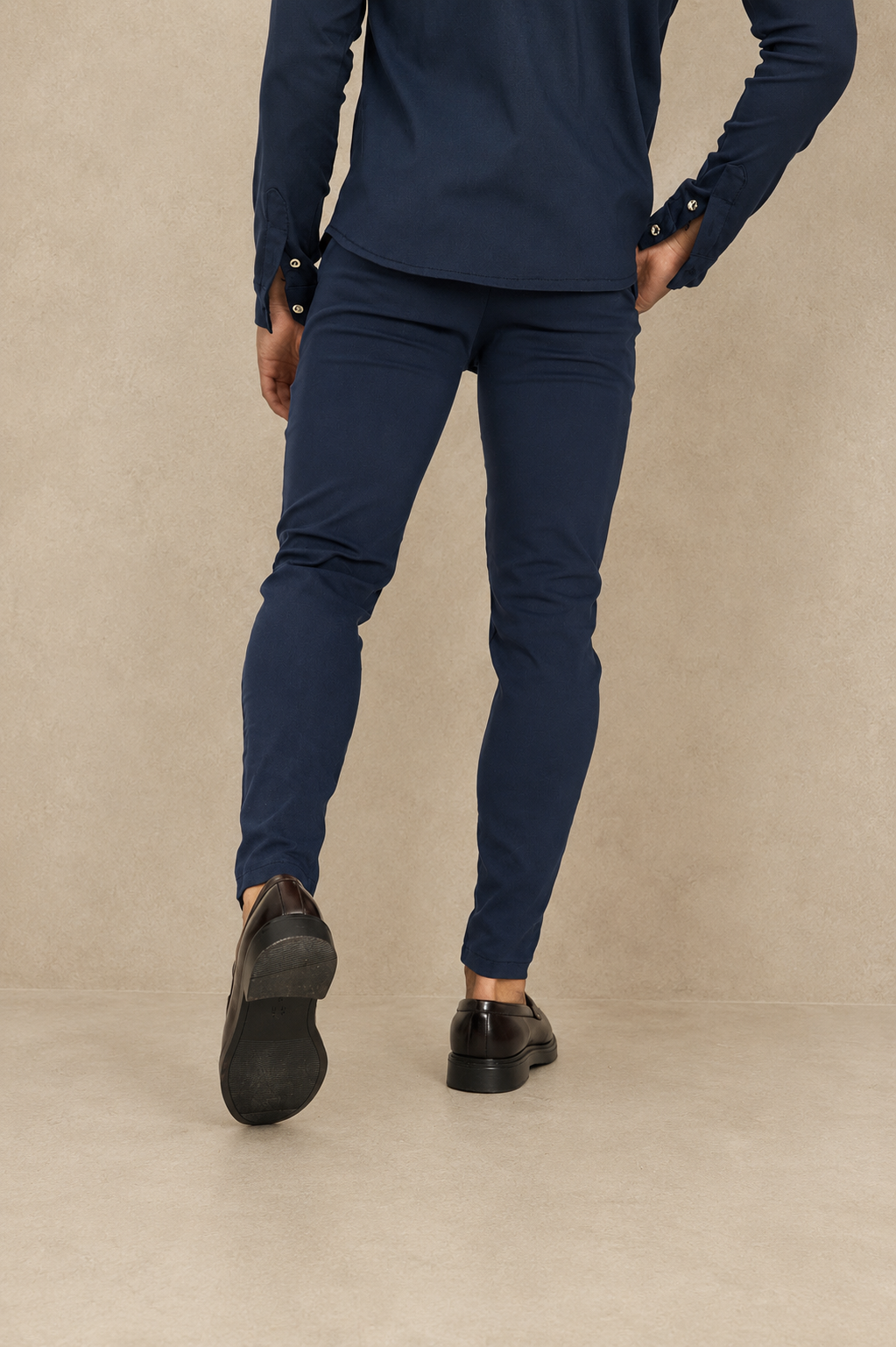 Pantalon cosy bleu nuit
