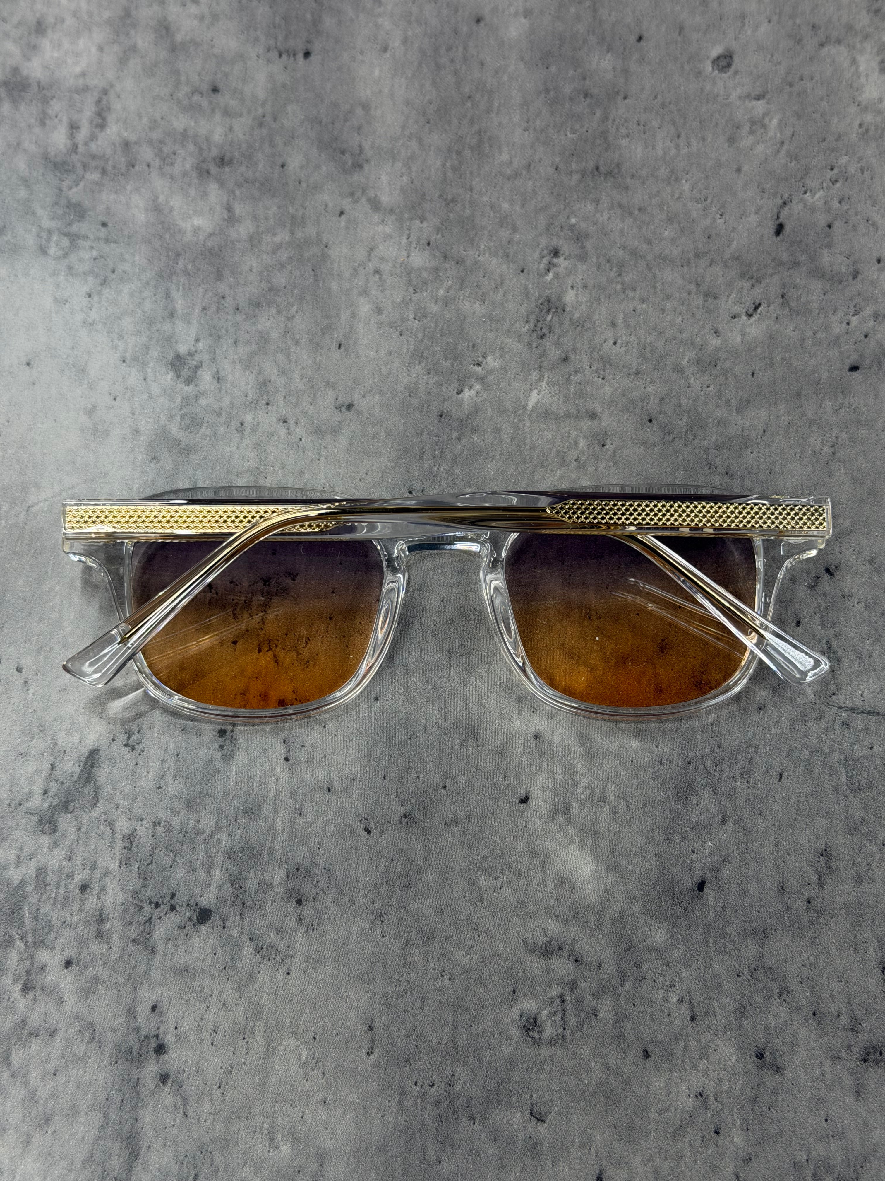 Lunette Dubaï mauve / orange