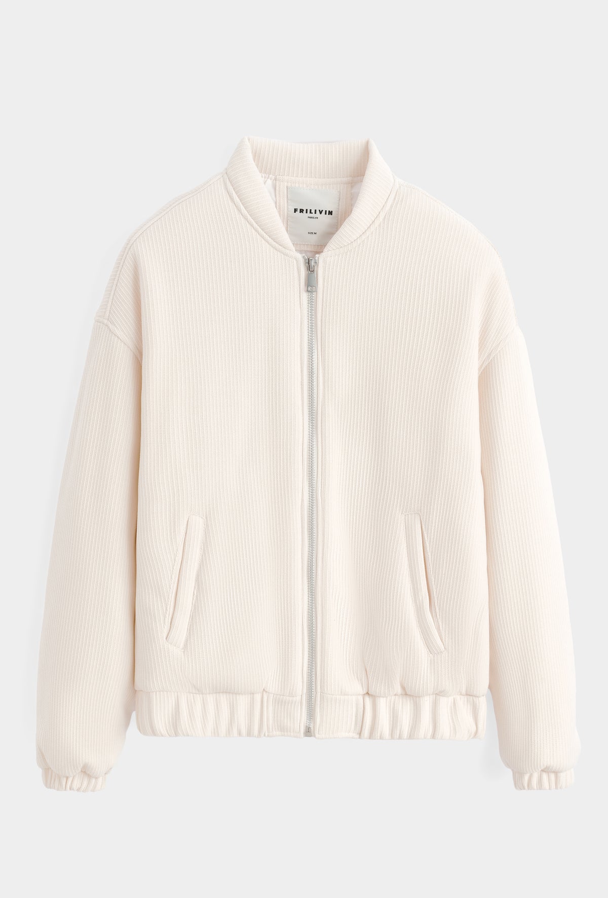 Ensemble velvet crème velours côtelé