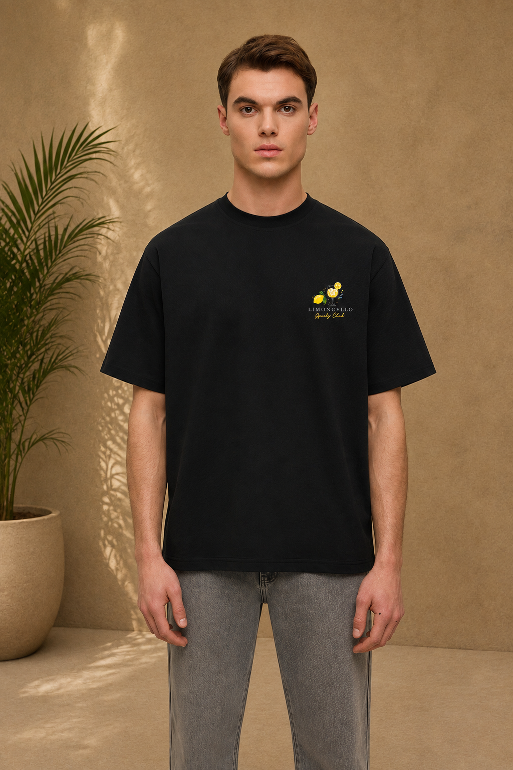 T-shirt Limoncello noir