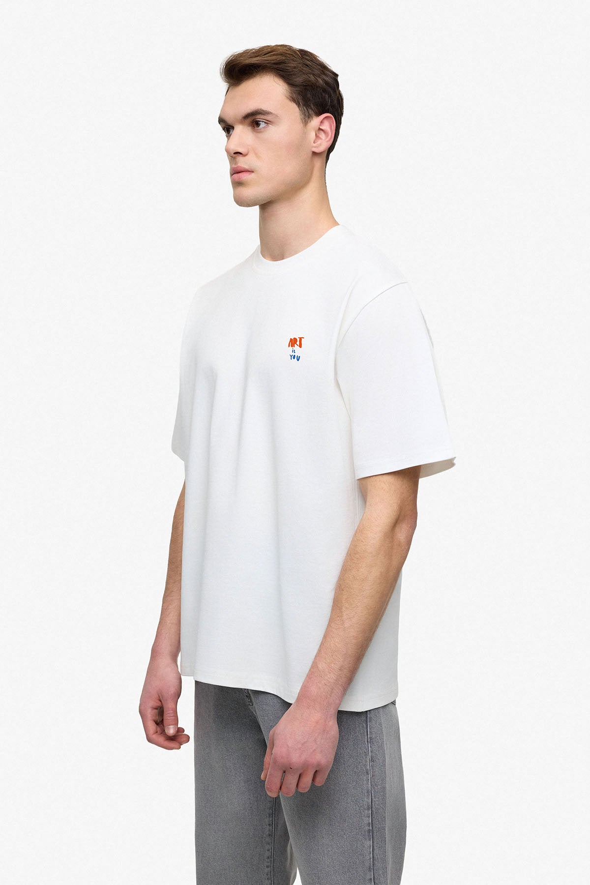 T-shirt Art is You blanc