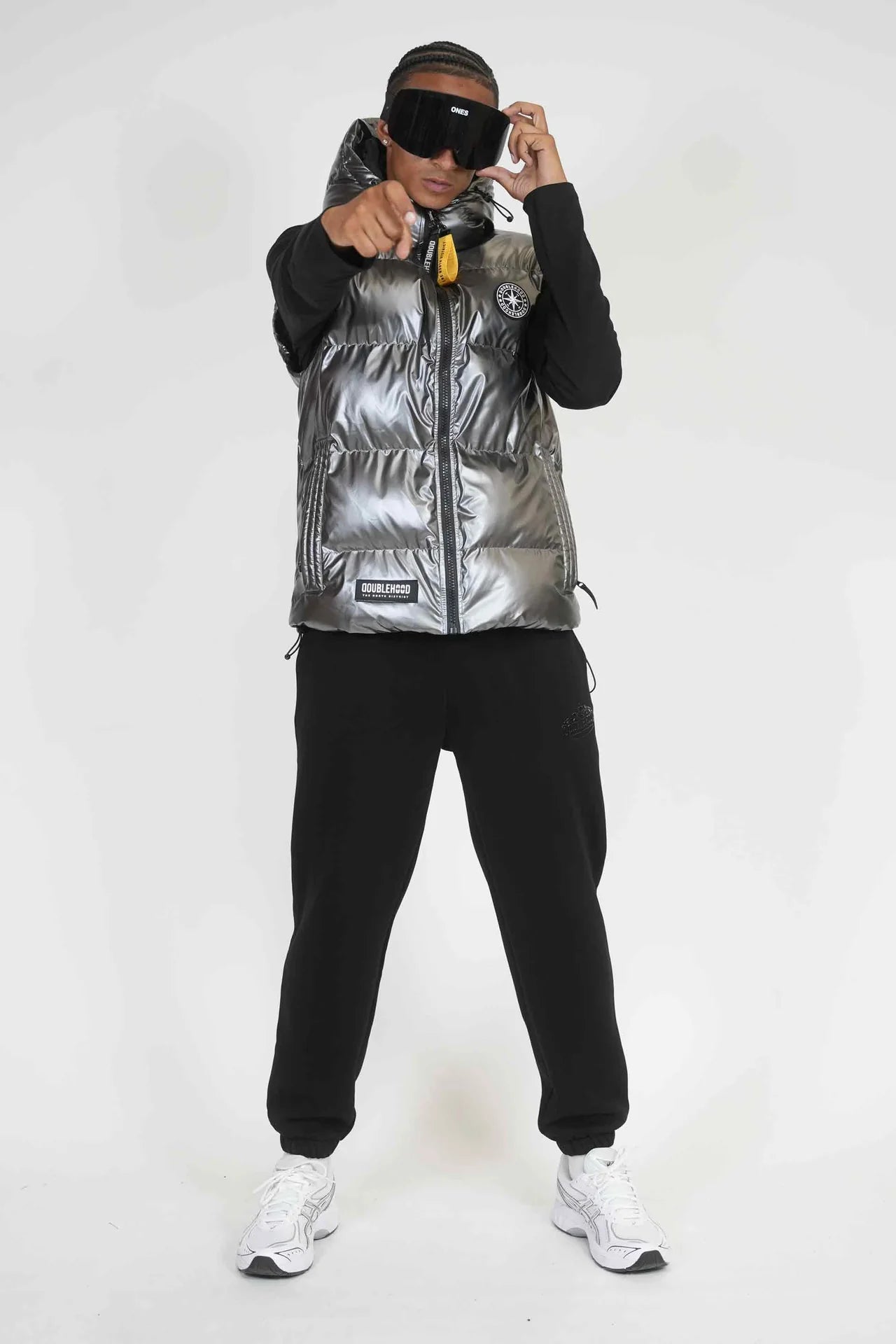 Doublehood - Doudoune sans manche Jomper ciment