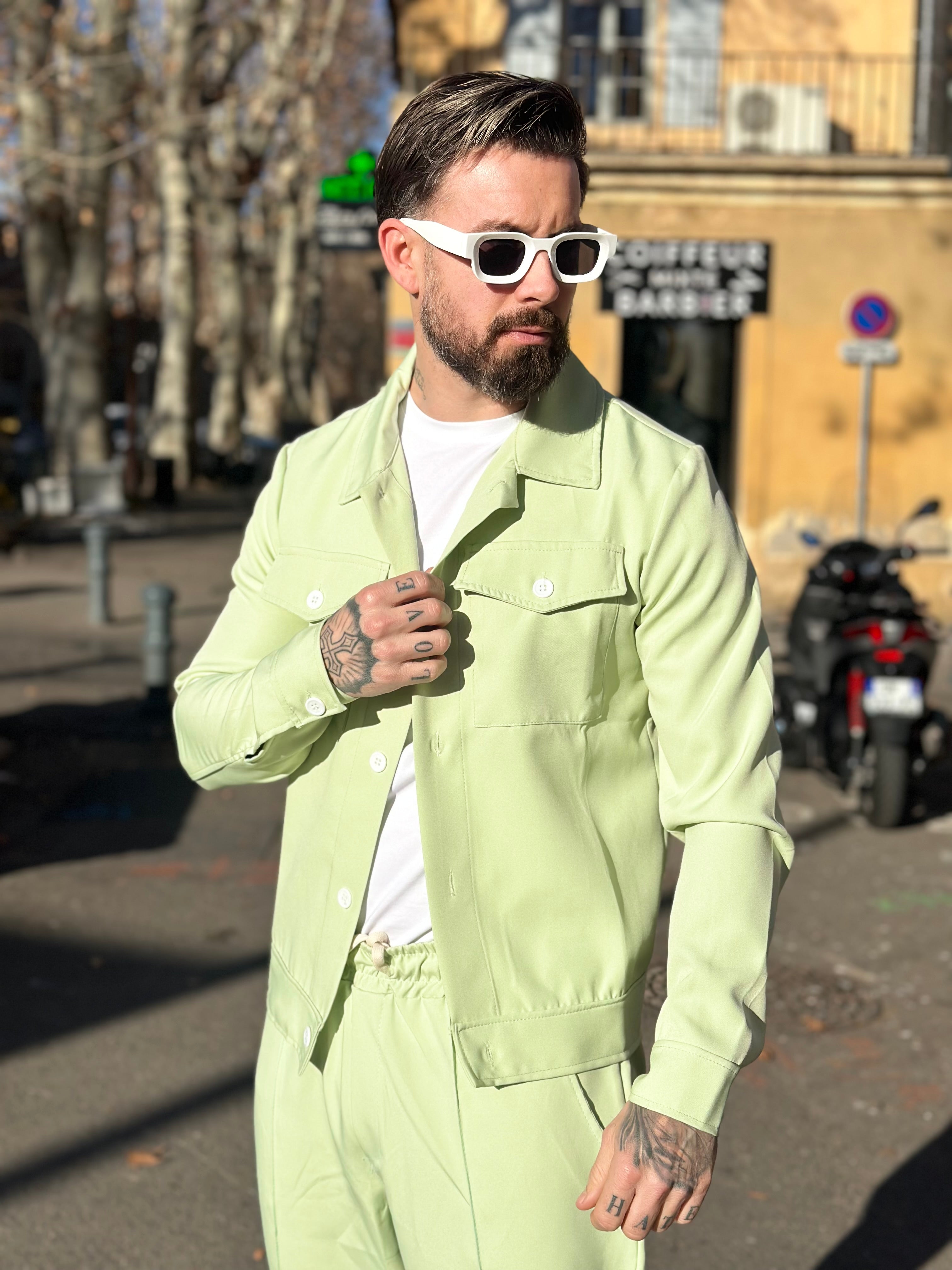 Uniplay - Sea green lounge jacket