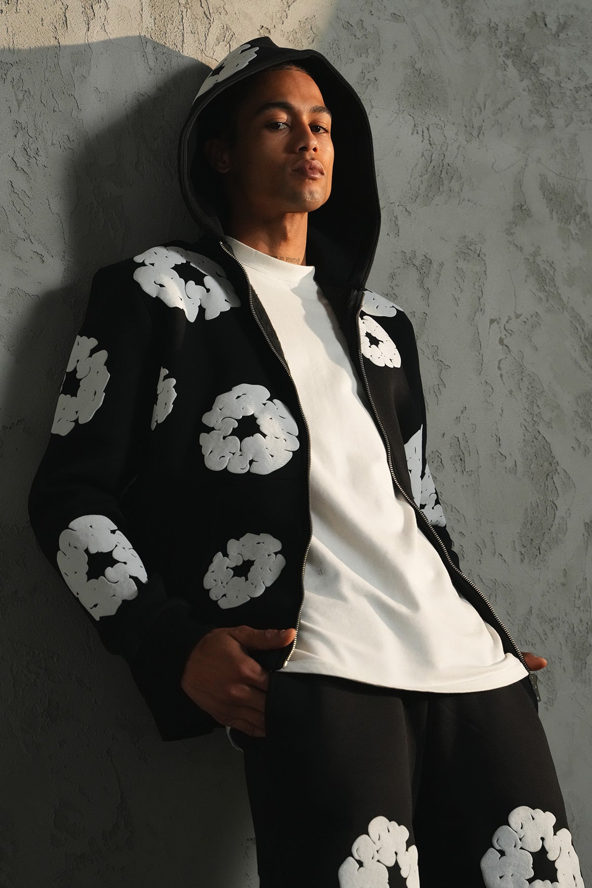 Ensemble veste Tears noir