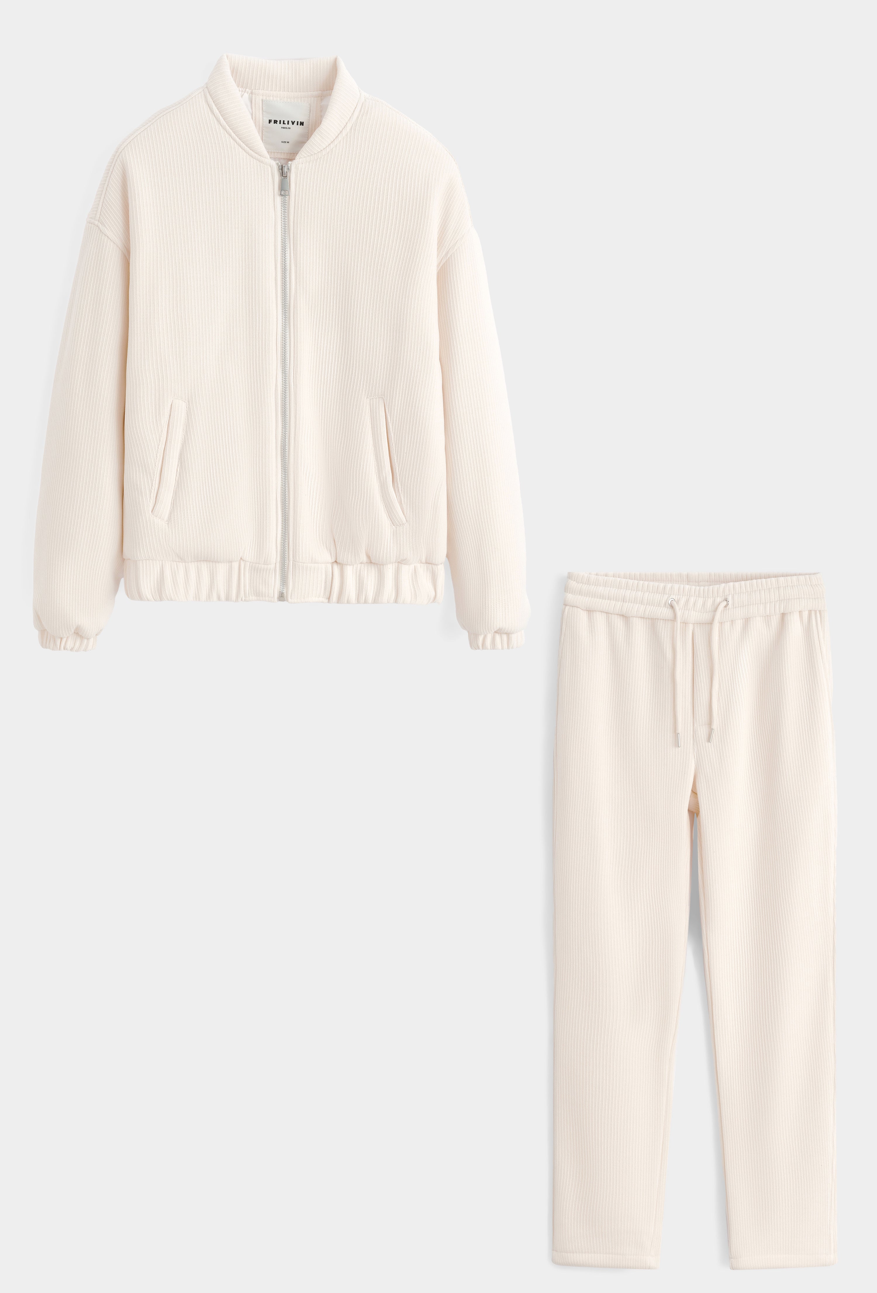 Ensemble velvet beige