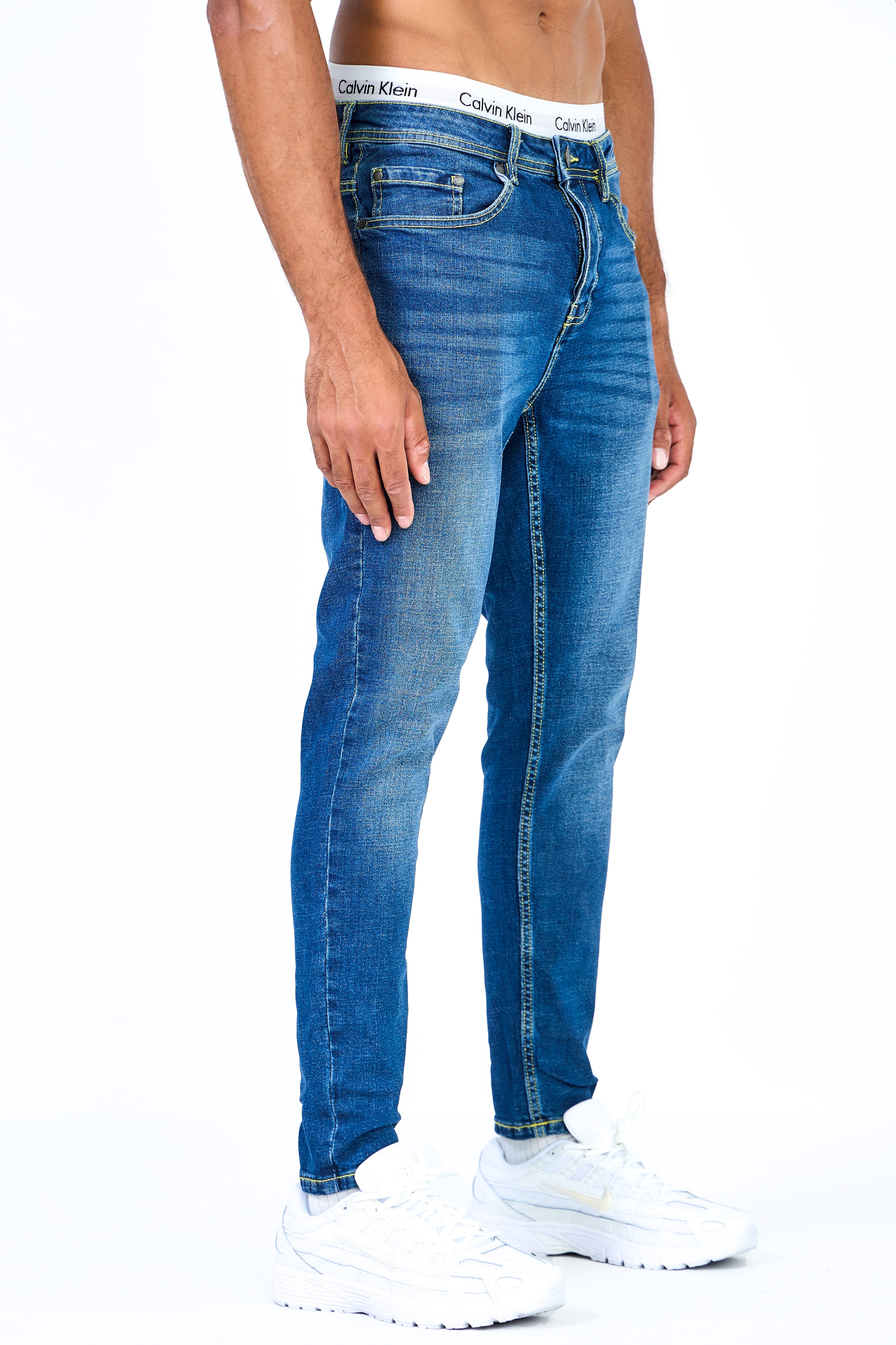 Jean Slim bleu