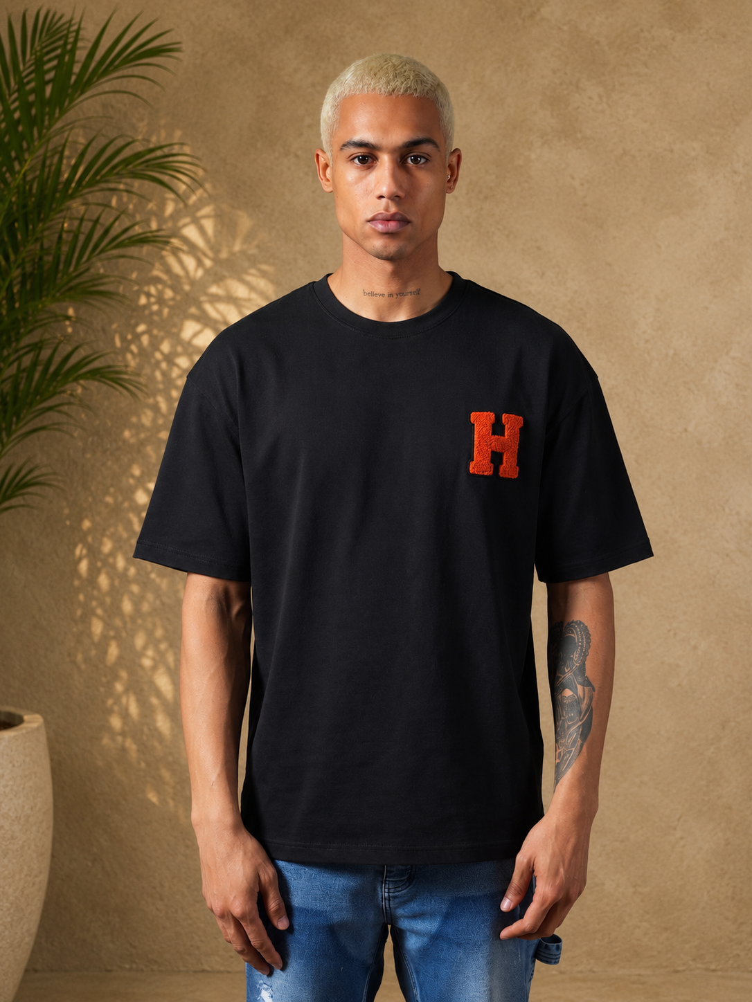 T-Shirt H noir
