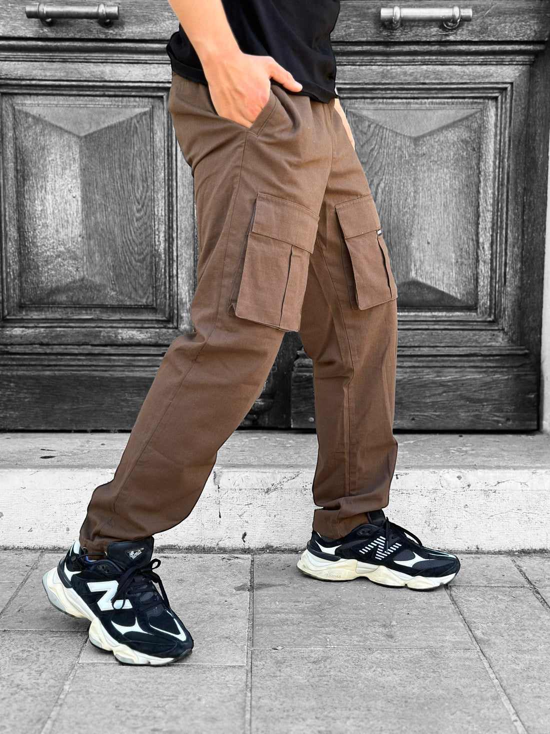 SikSilk - Brown Ripstop Cargo Pants