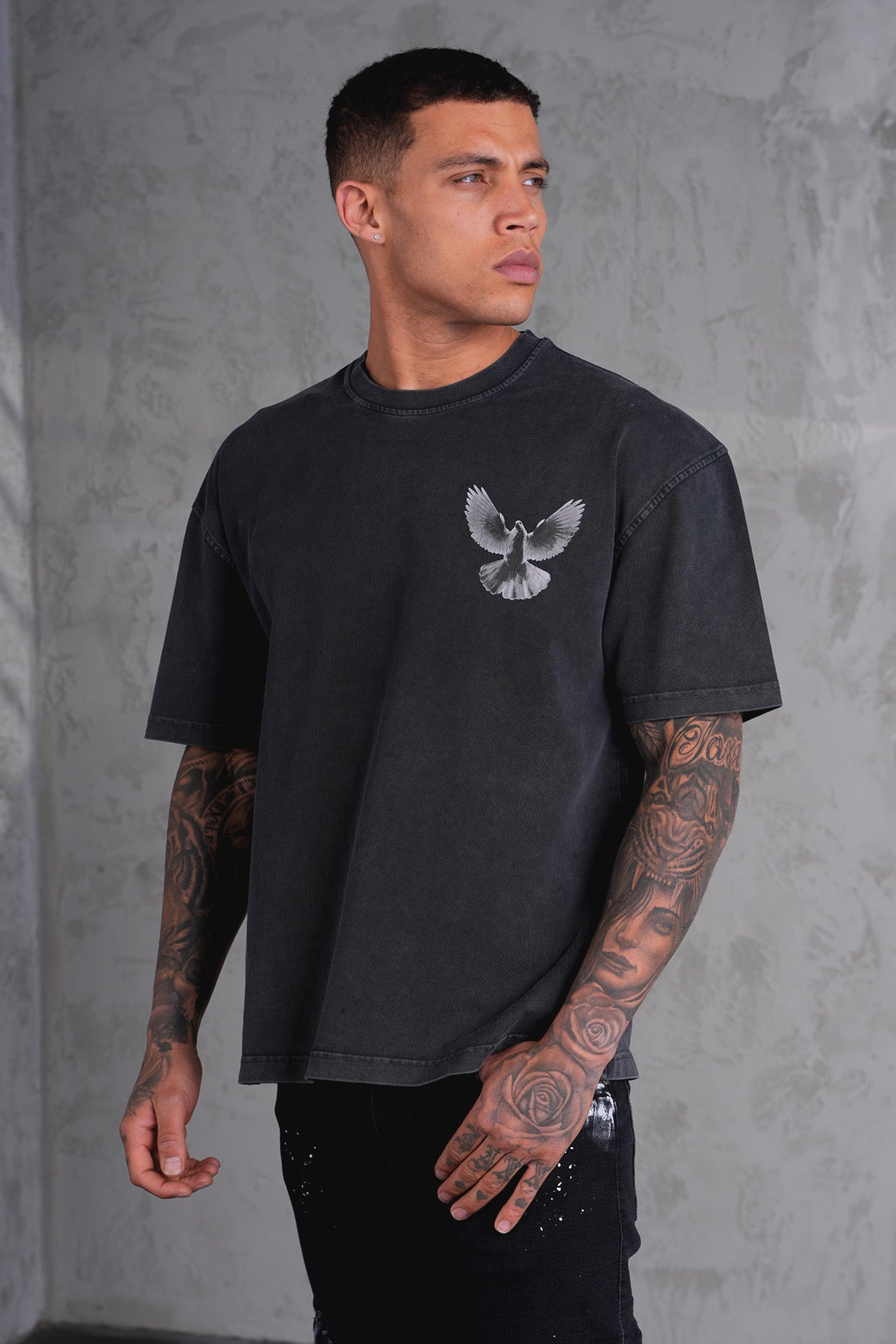 T-Shirt Colombe gris