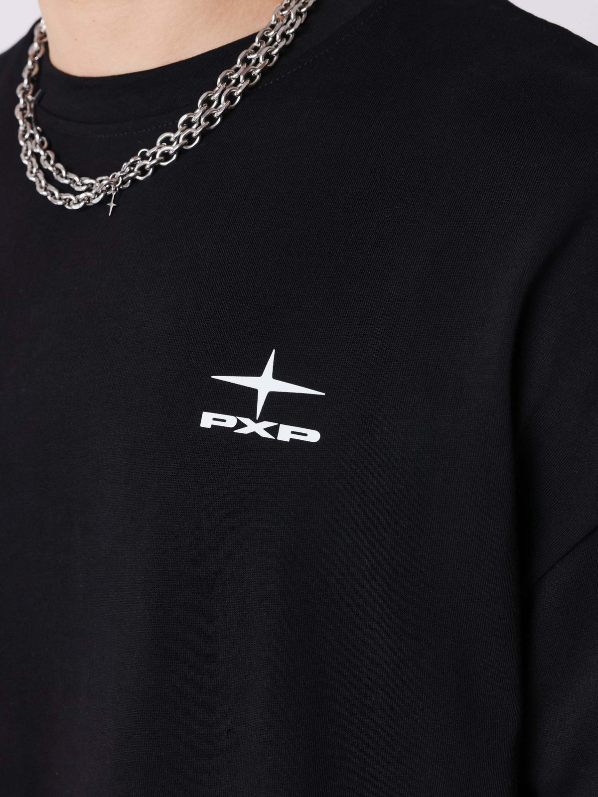 PXP - T-SHIRT BOXY ESSENTIAL NOIR CHANGE THE GAME