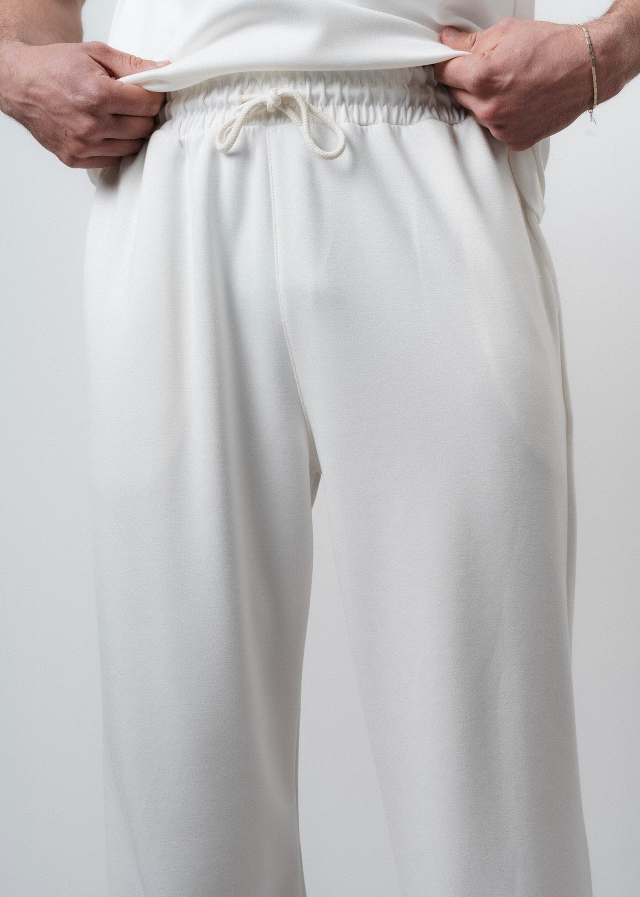 Ensemble T-shirt + pant Néoprène blanc