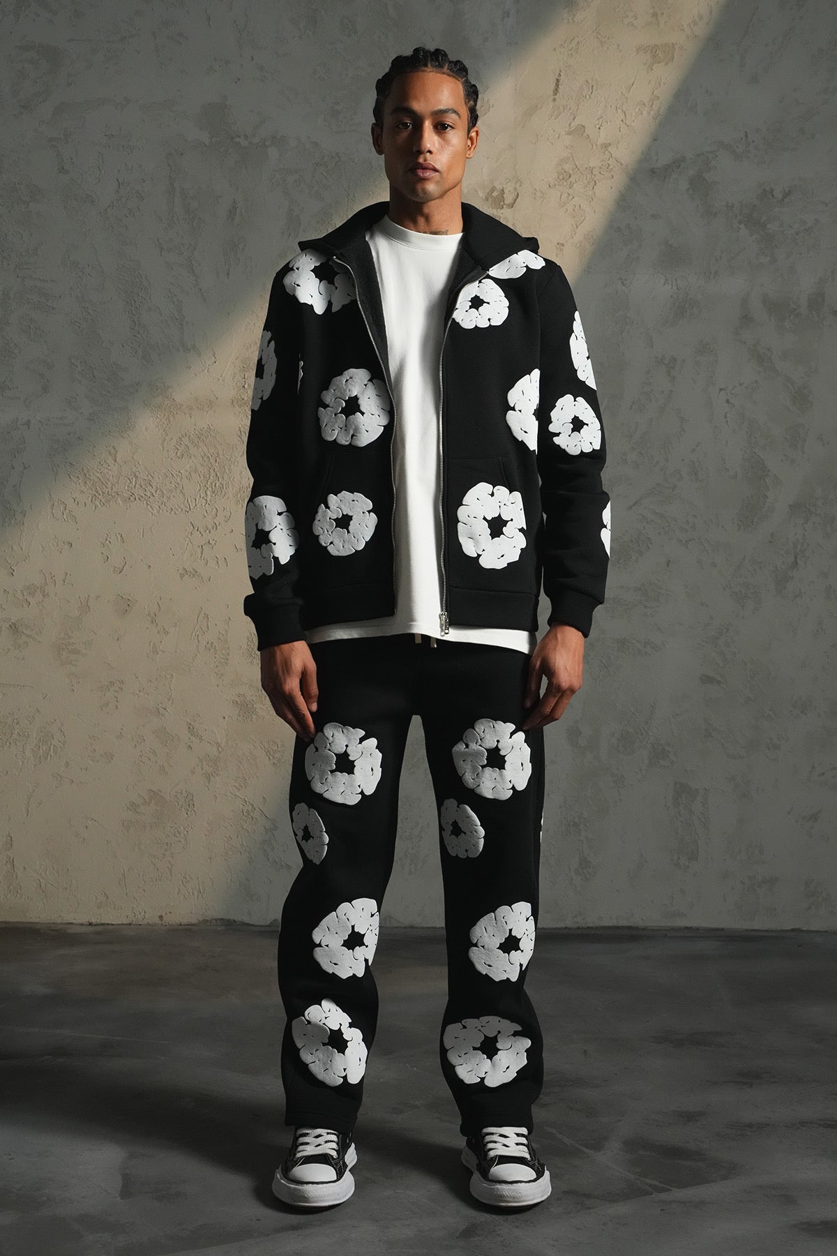 Ensemble veste Tears noir