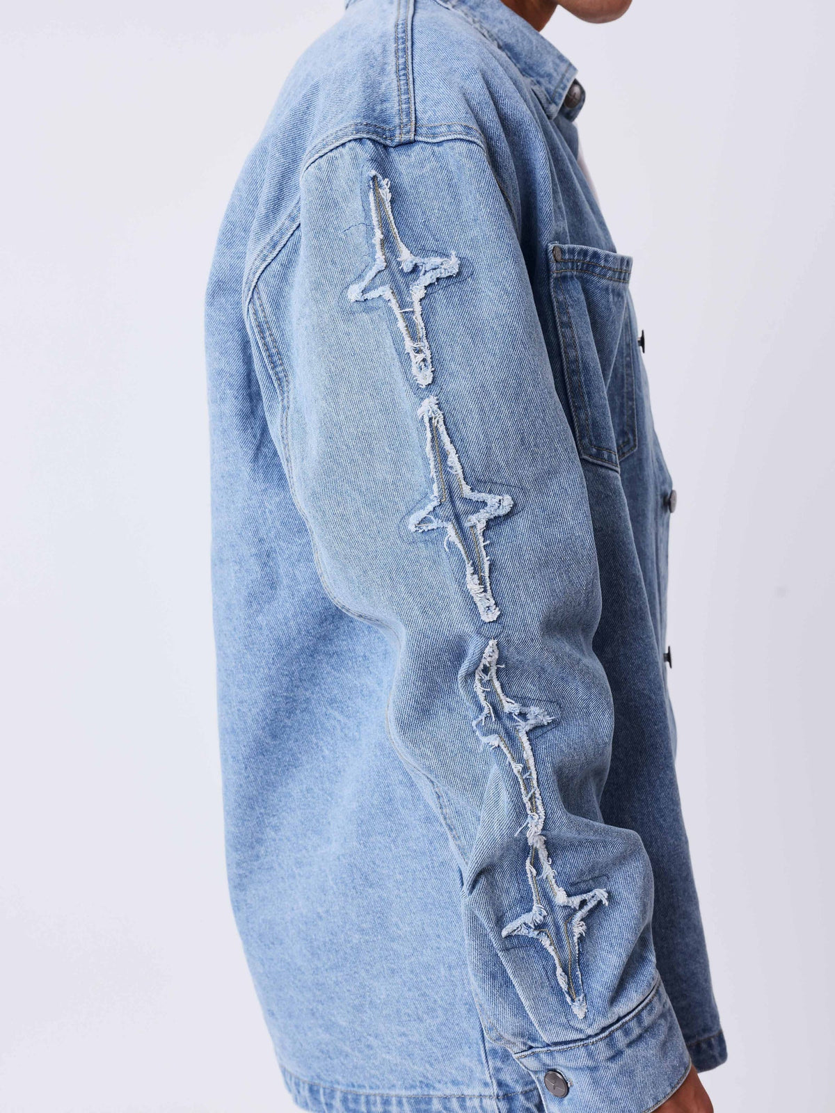 PXP - VESTE EN JEAN POLARIS BLEU