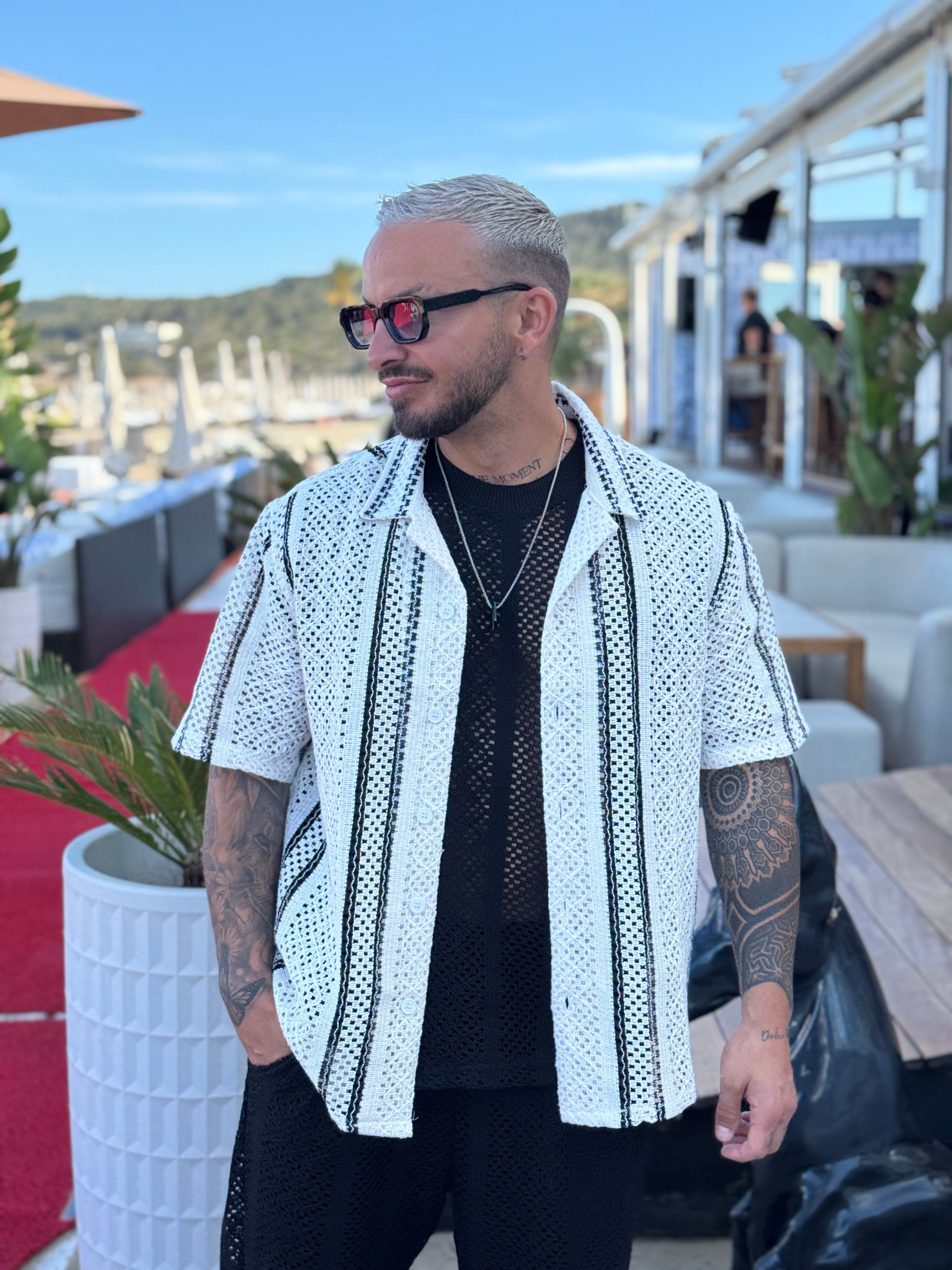 Chemise maille Ibiza