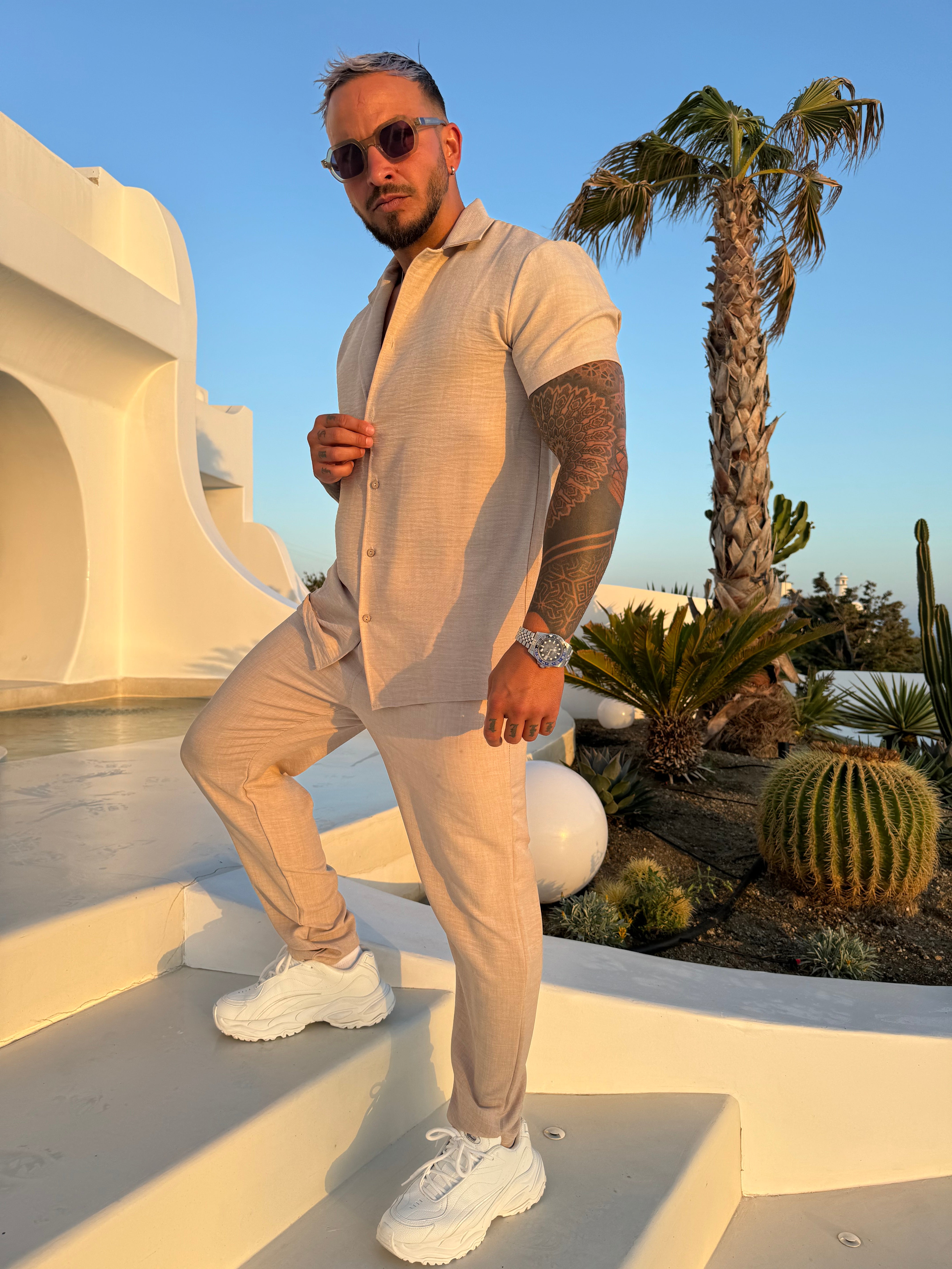 Ensemble Ibiza Lin beige