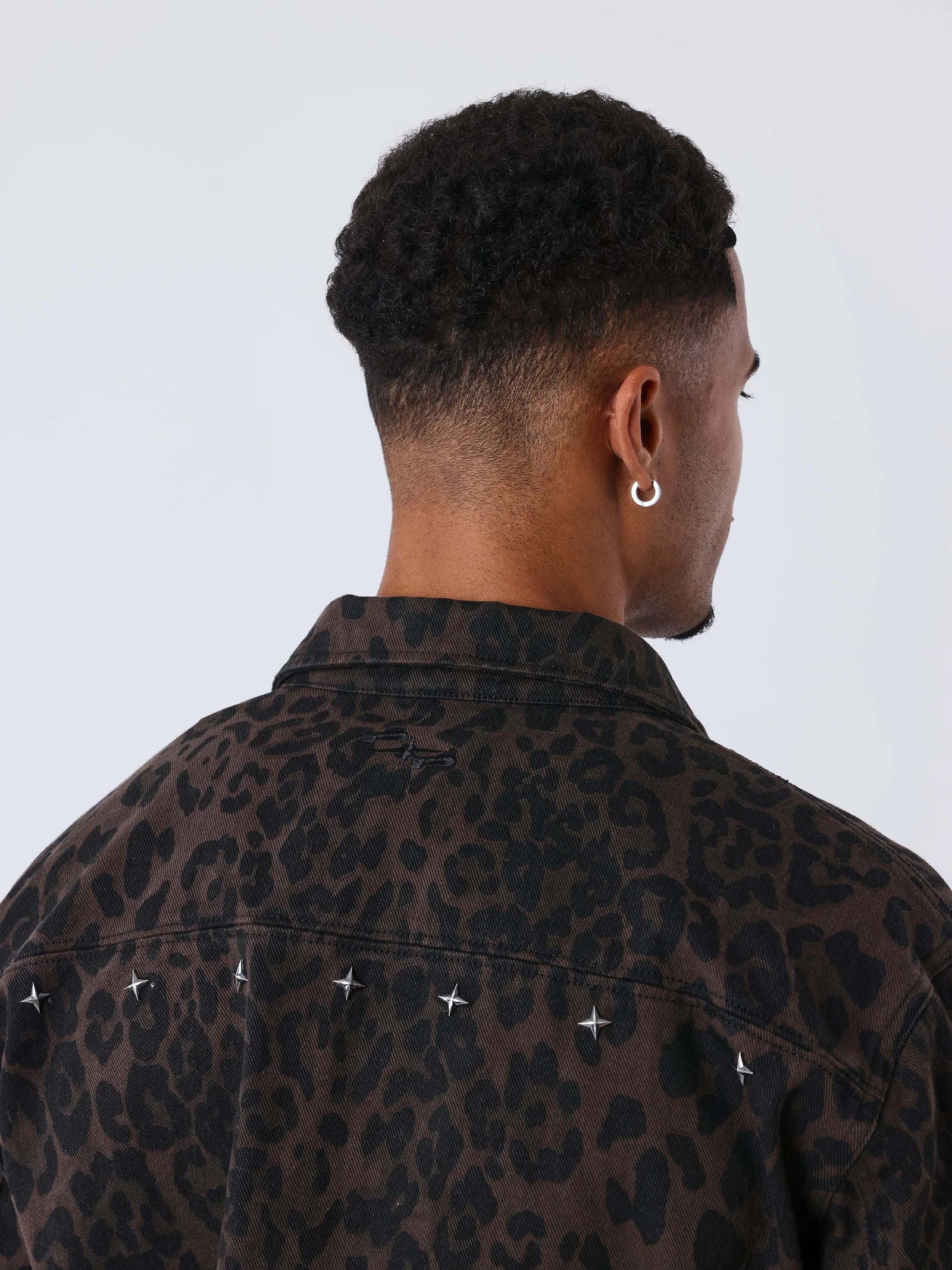PXP - Veste denim léopard