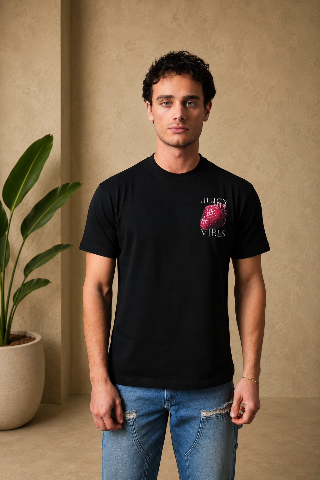 T-Shirt Juicy noir