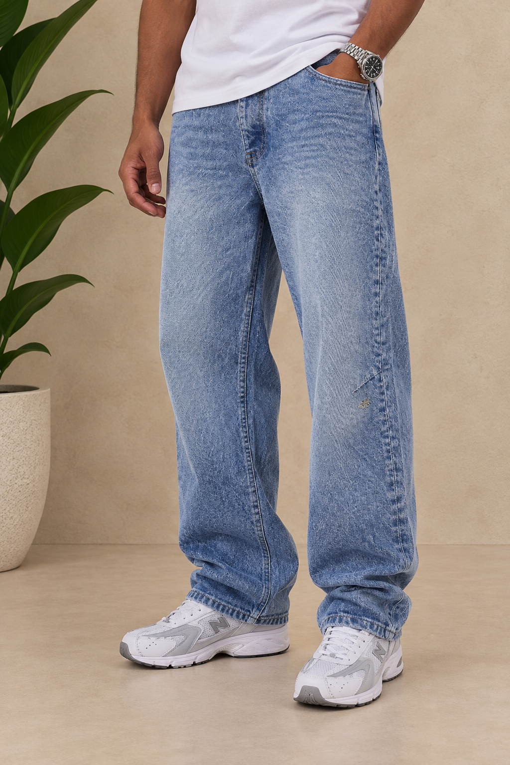 PXP - JEAN REGULAR LARGE MOUNTAIN BLEU