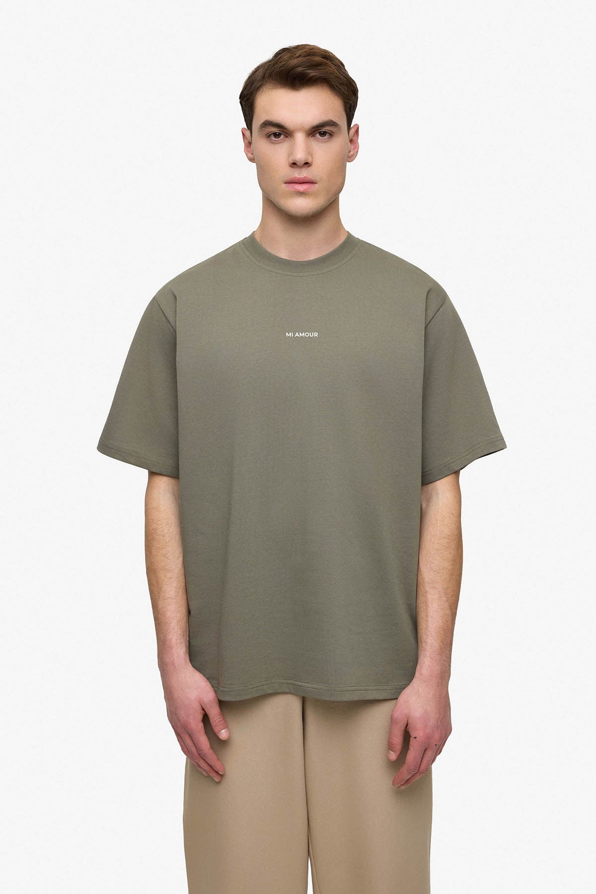 T-shirt Mi Amore kaki