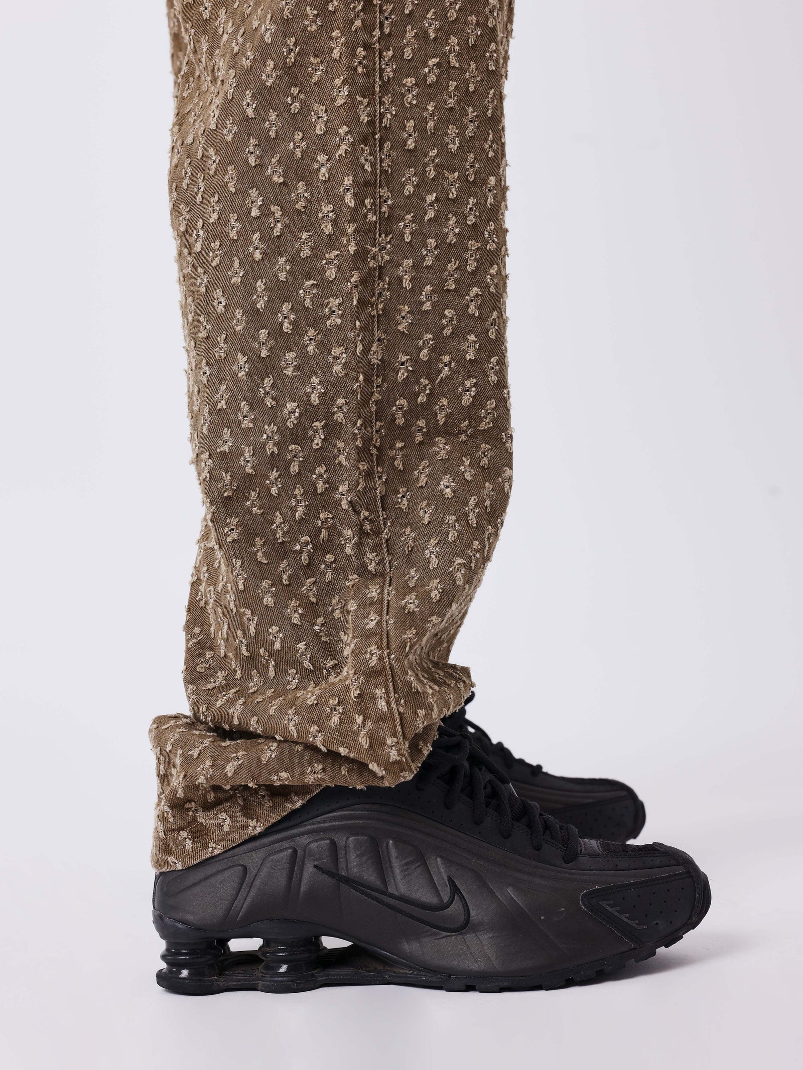 PXP - Pantalon denim native marron