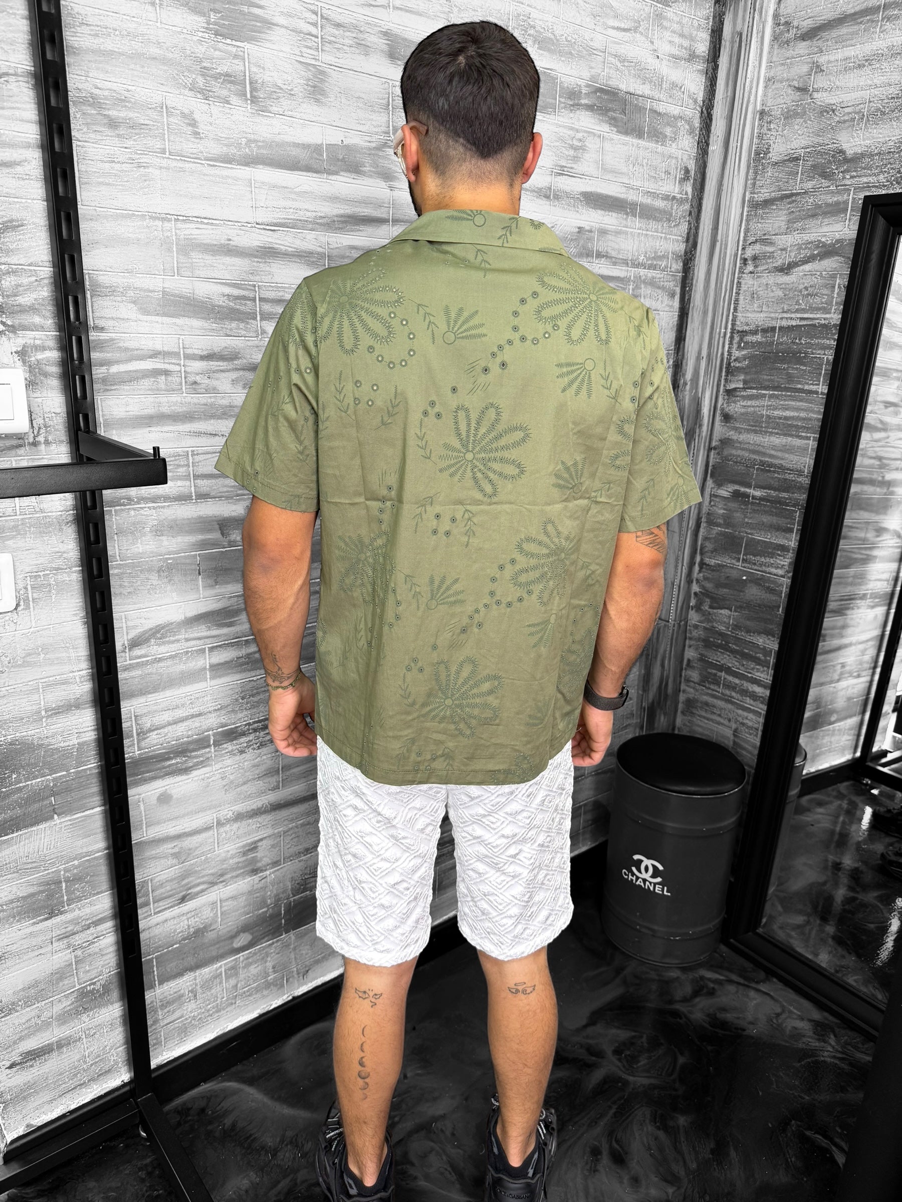 Chemise chemise kaki jungle