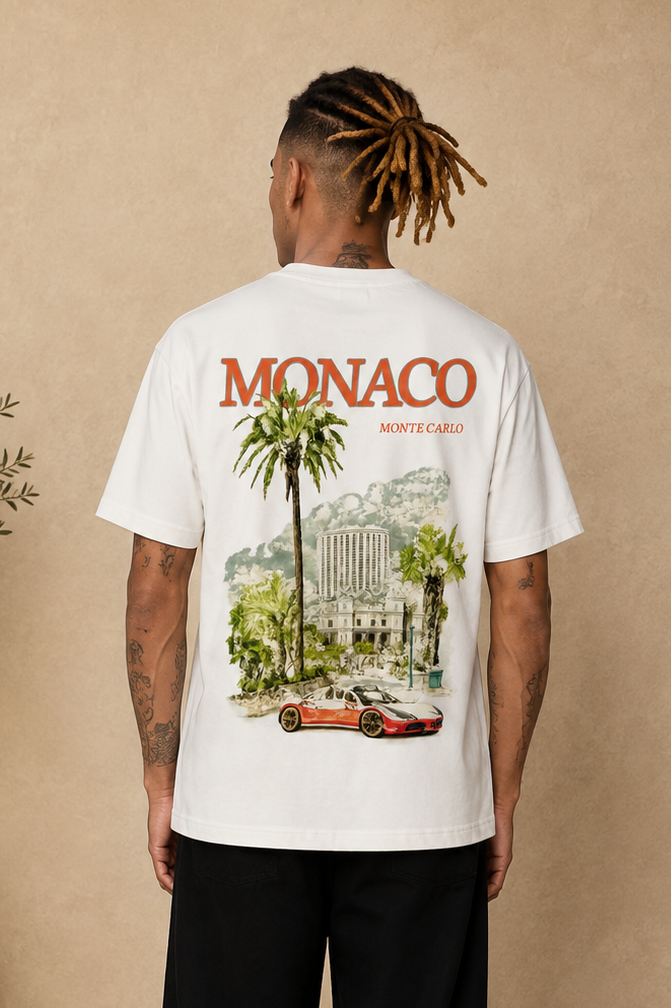 T-Shirt Monaco blanc
