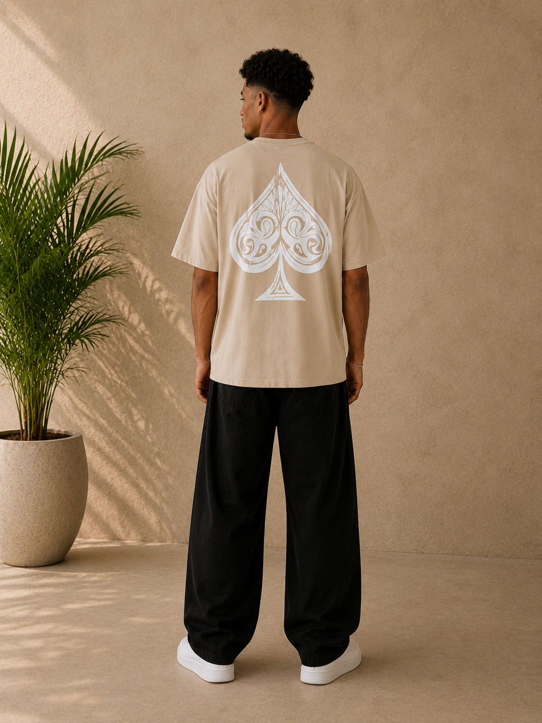 T-shirt Asdepic Signature beige