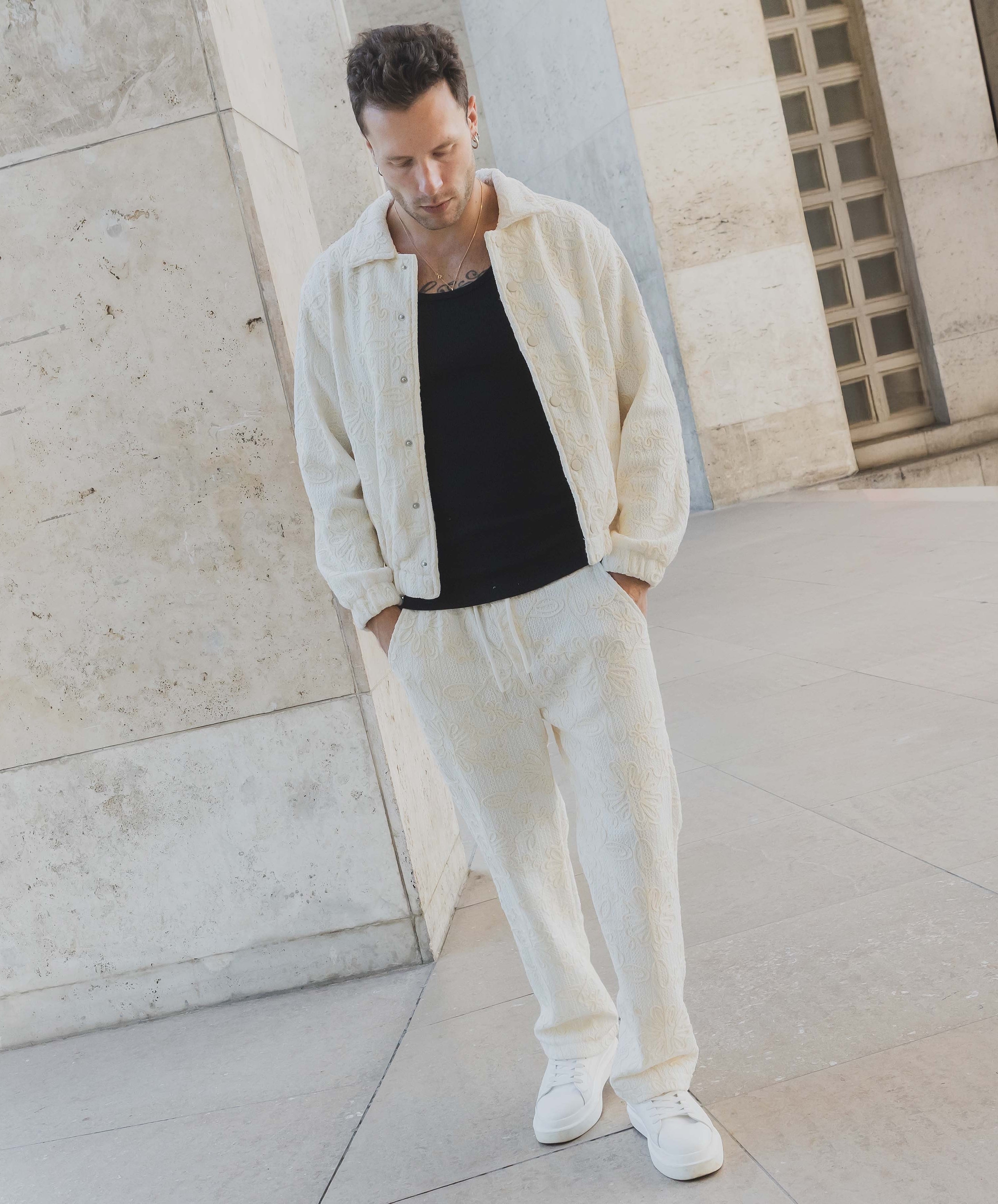 Ensemble Flower White