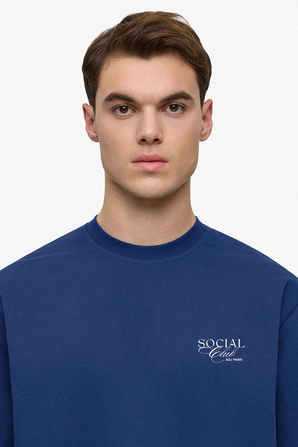T-Shirt Social Club bleu
