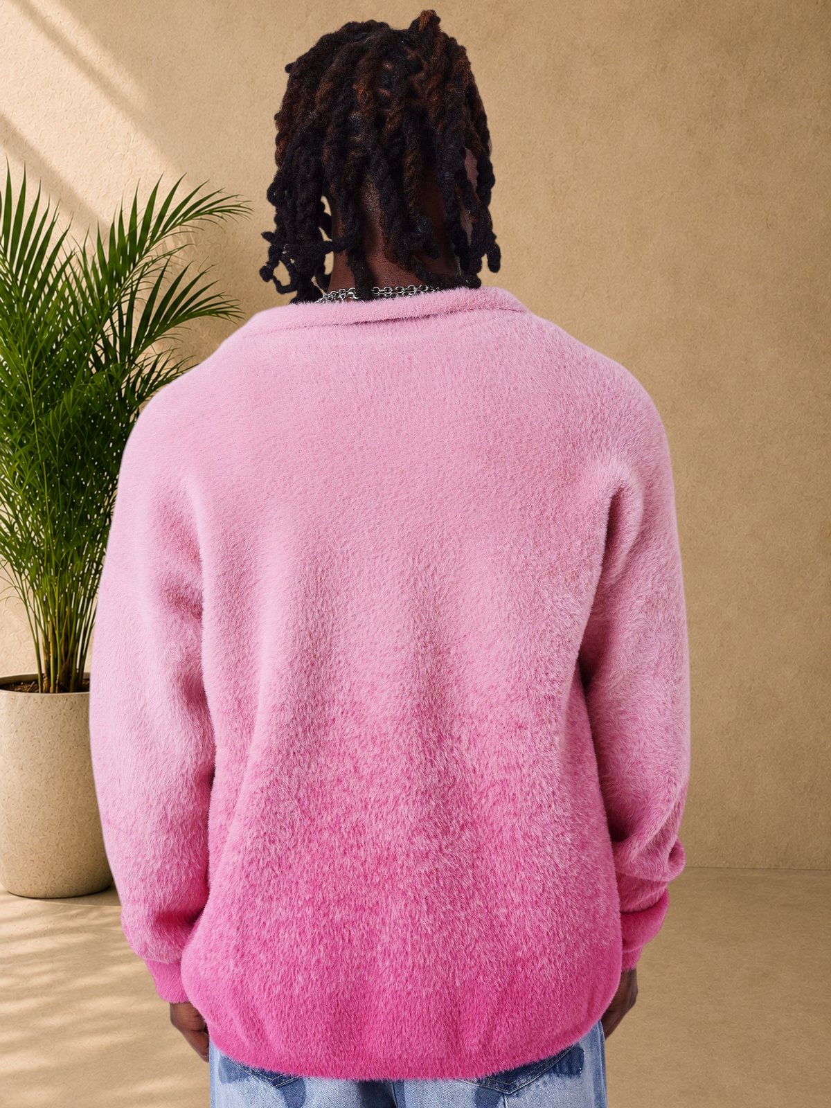 PXP - VESTE FLUFFY ROSE