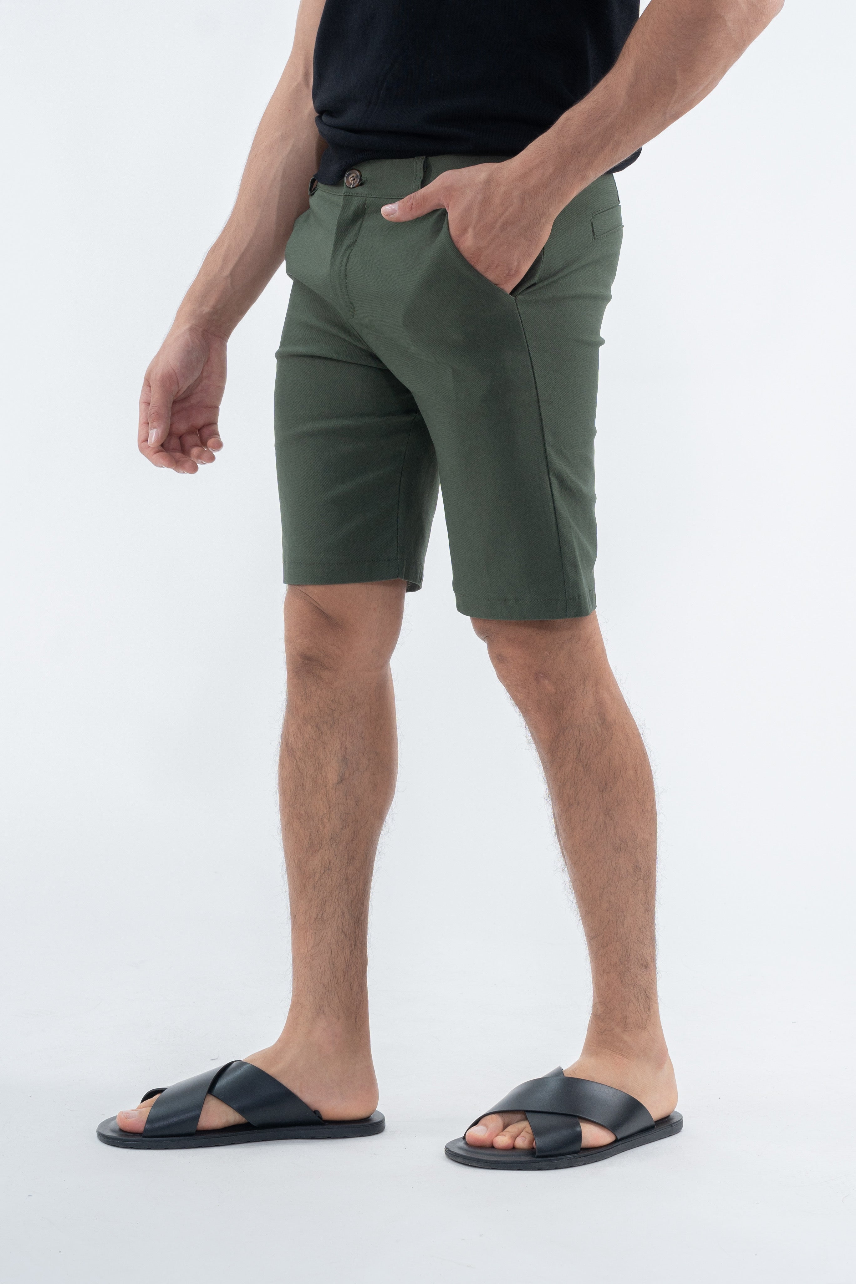 Short pince kaki