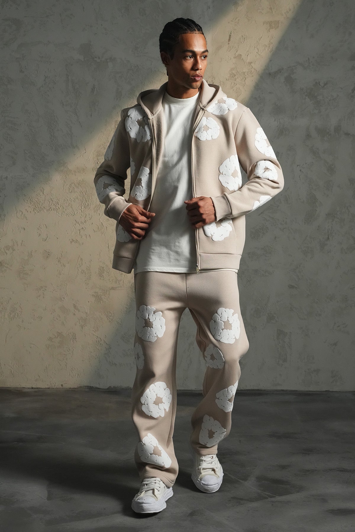 Ensemble veste Tears beige