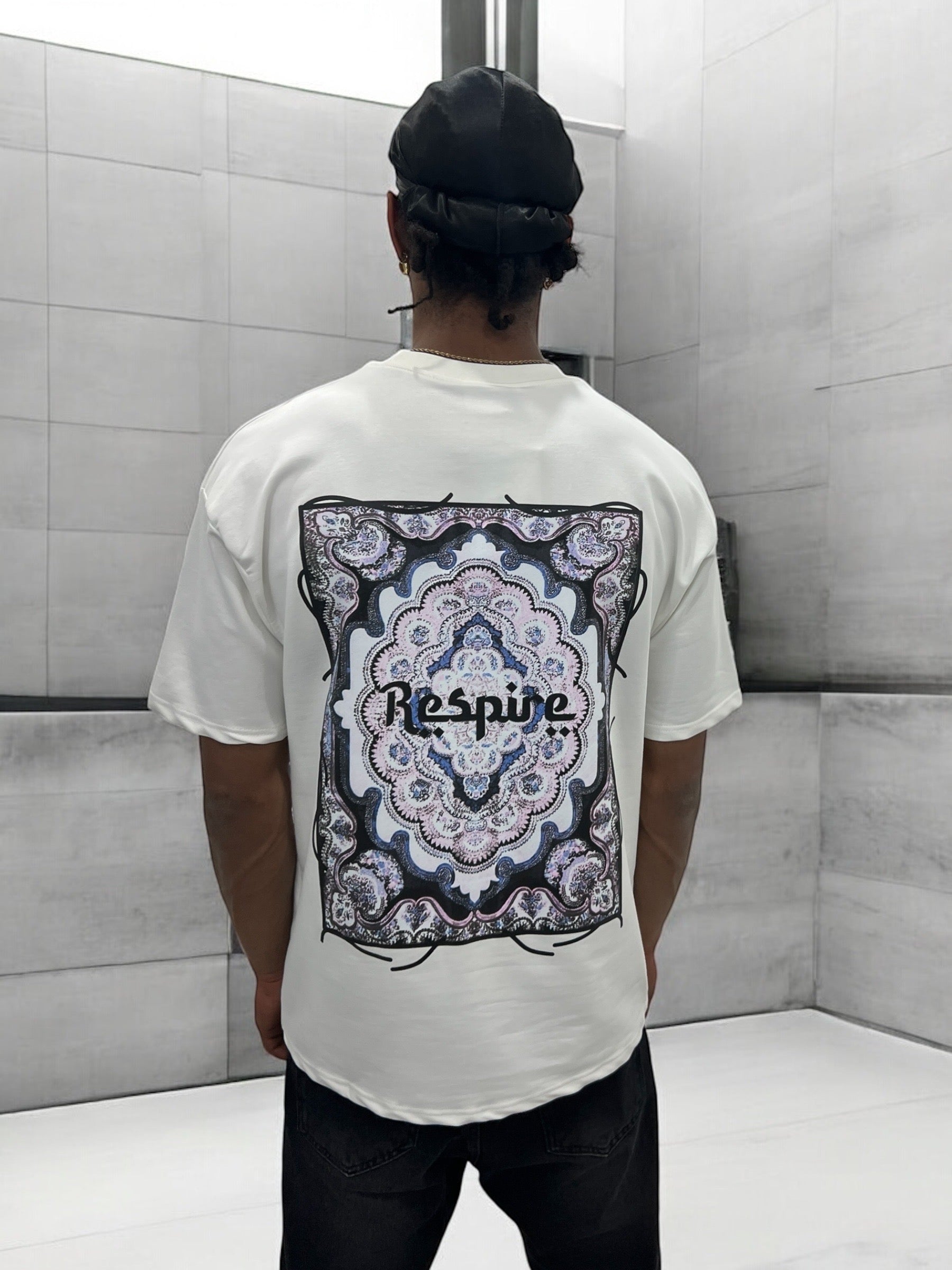 T-shirt Oversize RESPIRE blanc
