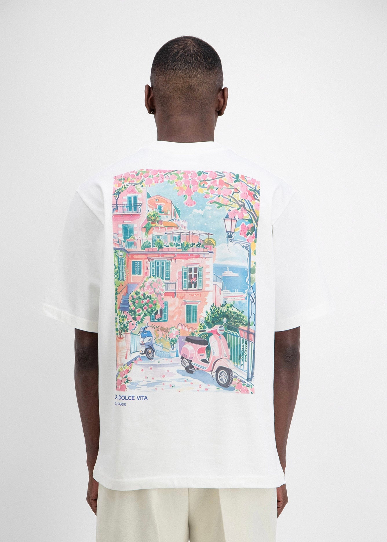 T-shirt Dolce Vita blanc