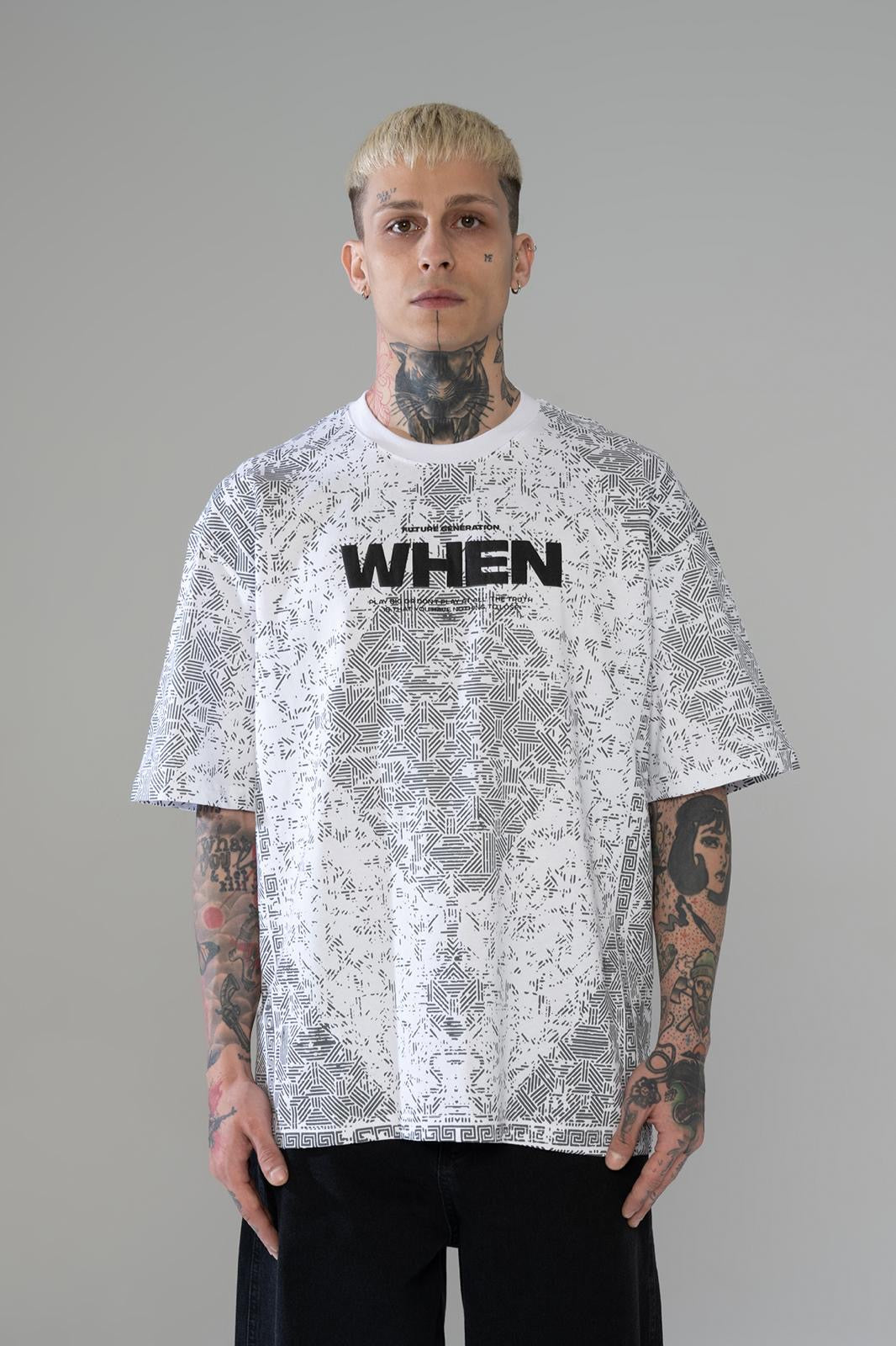 T-shirt WHEN blanc