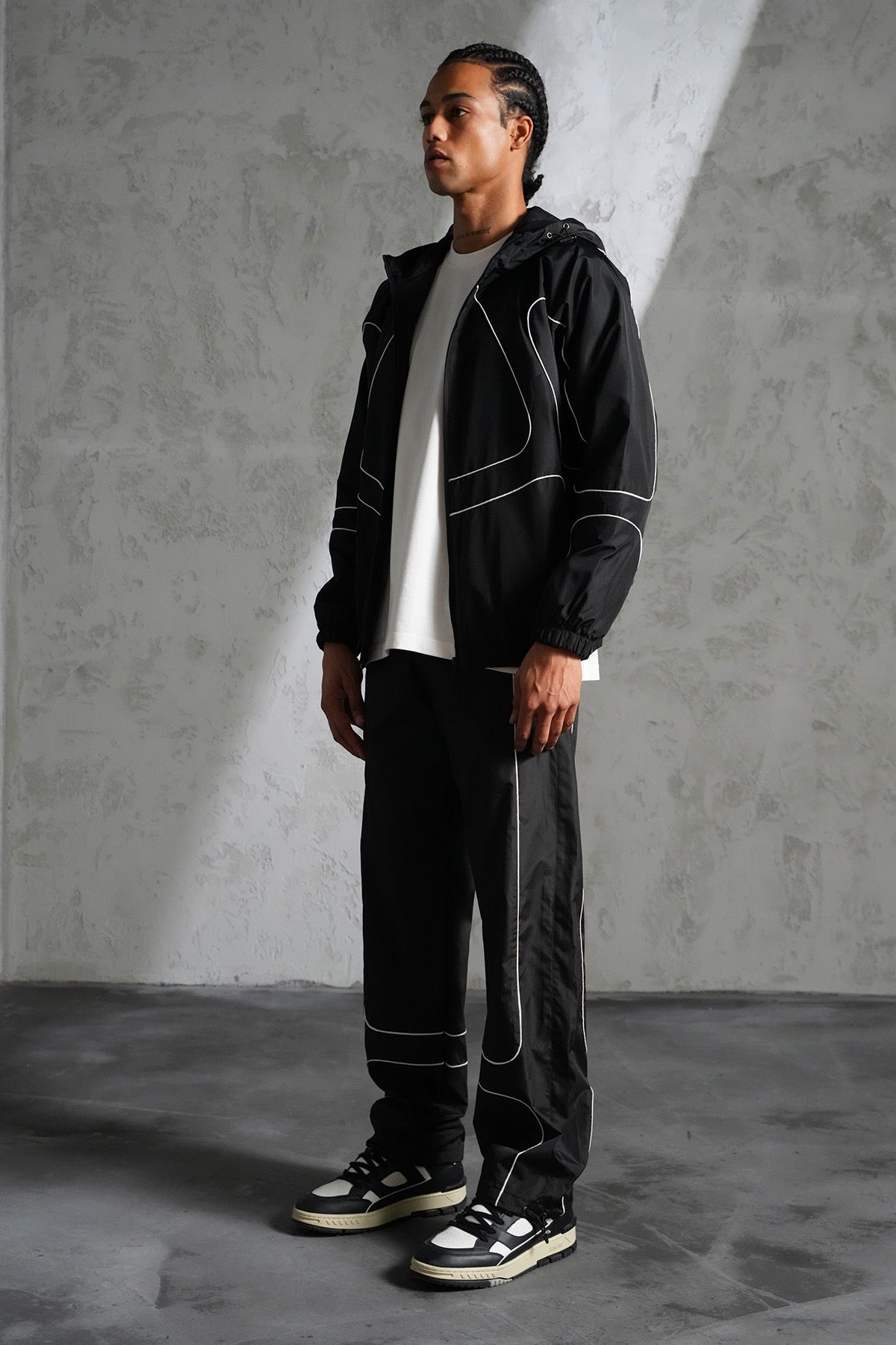 Ensemble Fighter noir