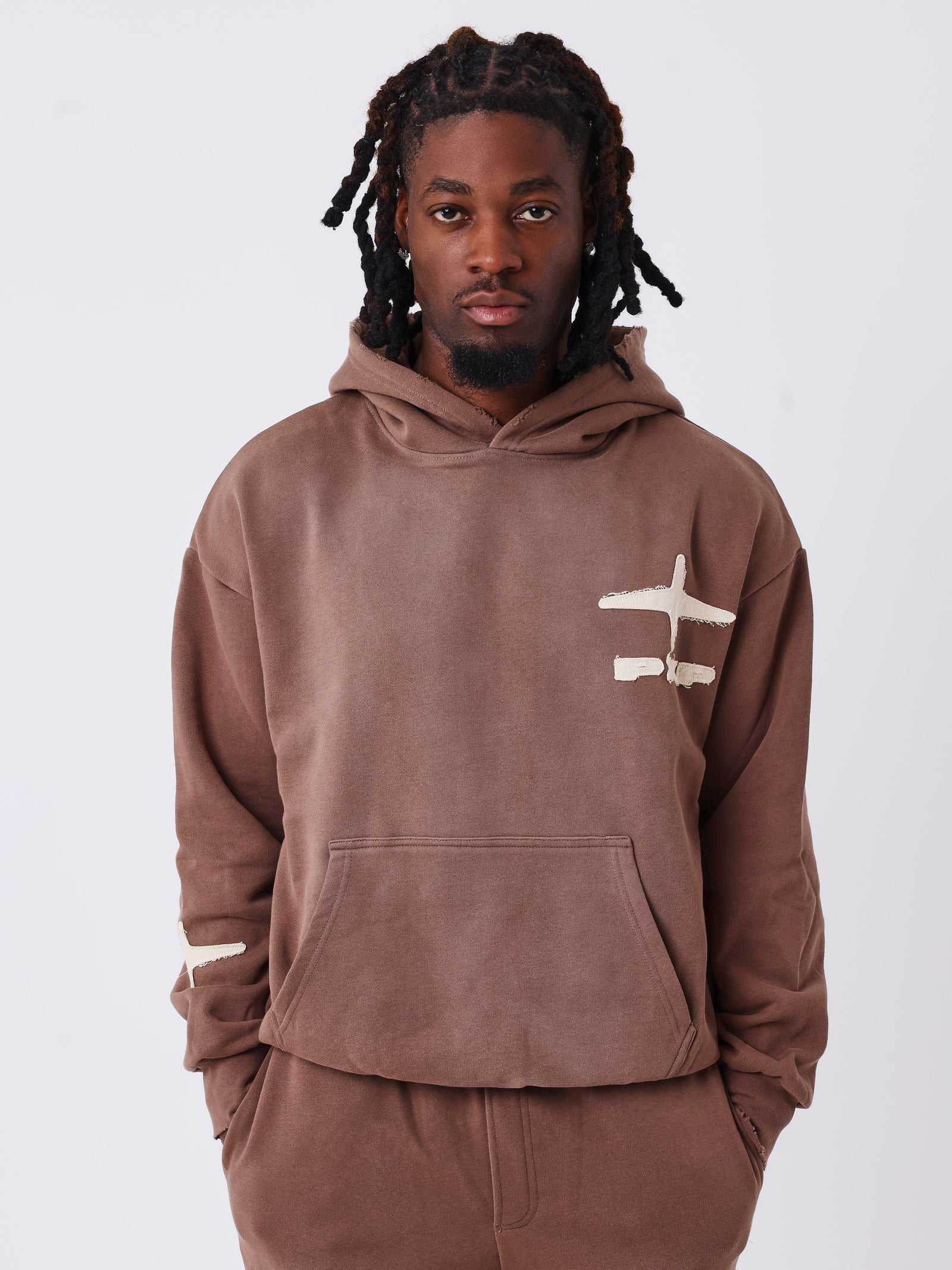 PXP - Sweat capuche Breakout marron