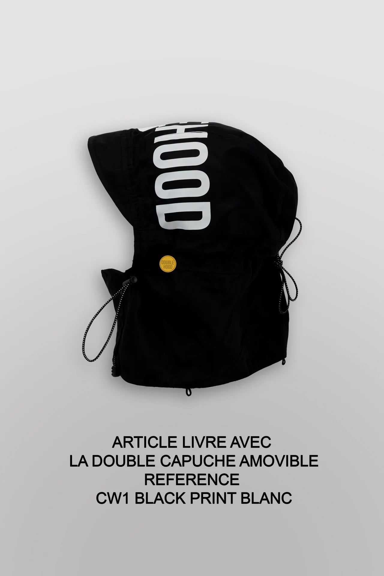 Doublehood - Veste Galli noir