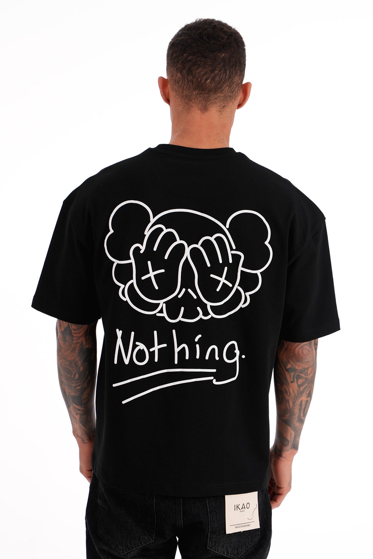 T-Shirt Nothing noir