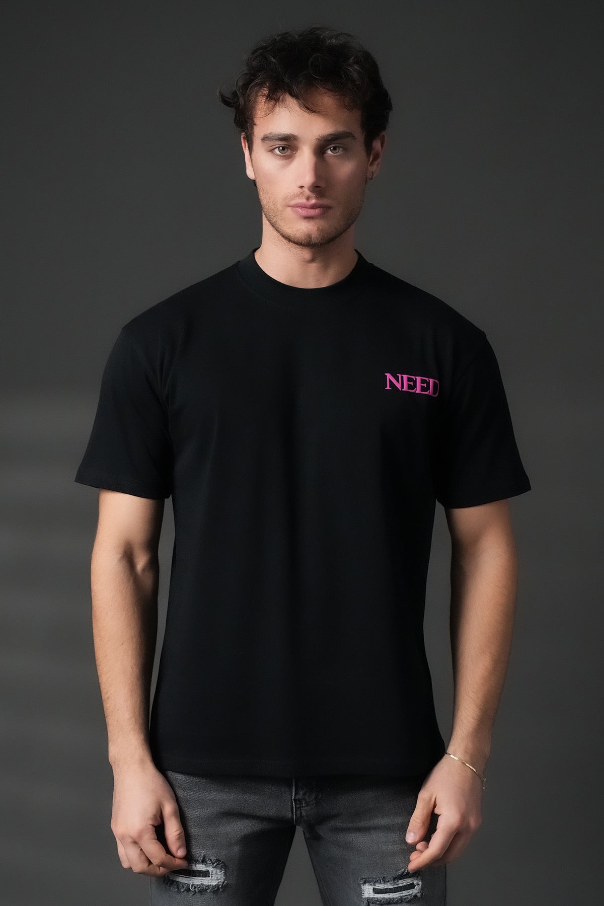 T-Shirt Need noir