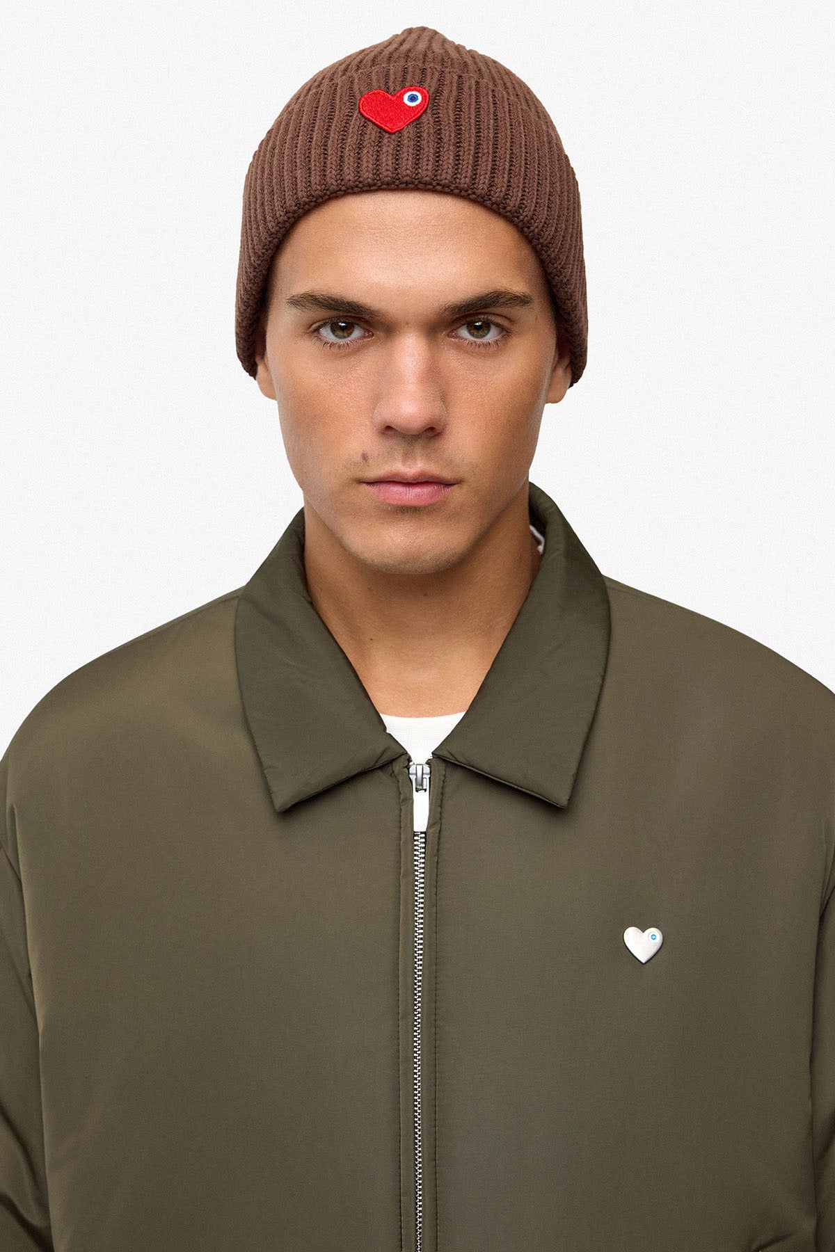 Parka doudoune Work-in kaki