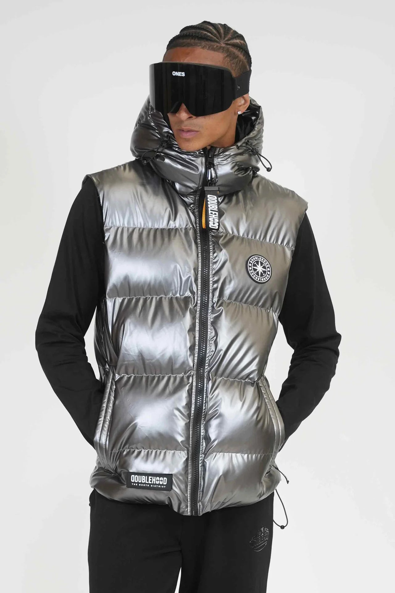 Doublehood - Doudoune sans manche Jomper ciment