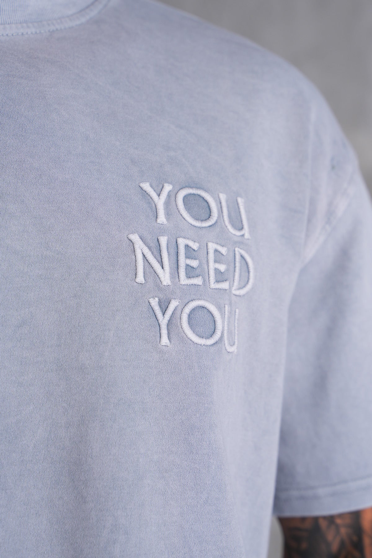 T-Shirt You Need You gris