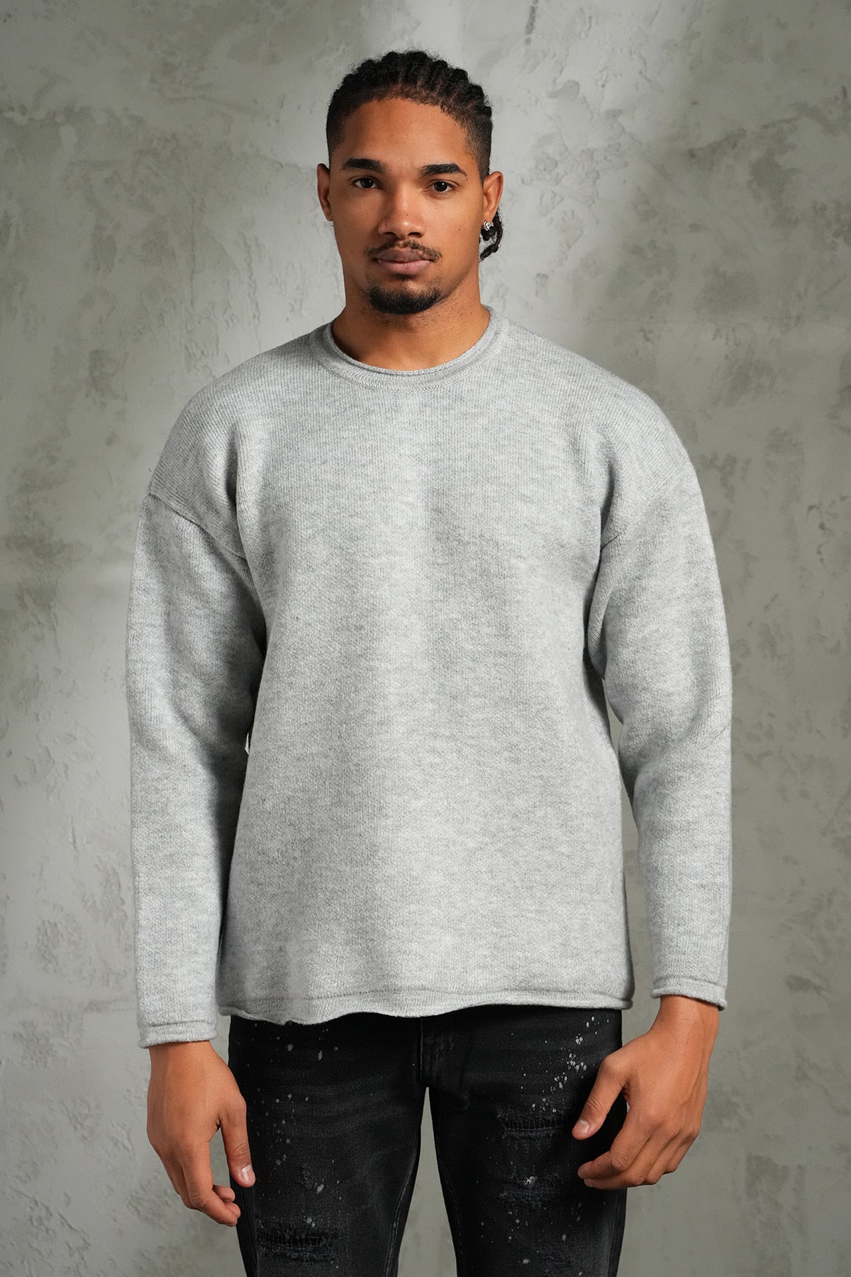Pull Essentials gris