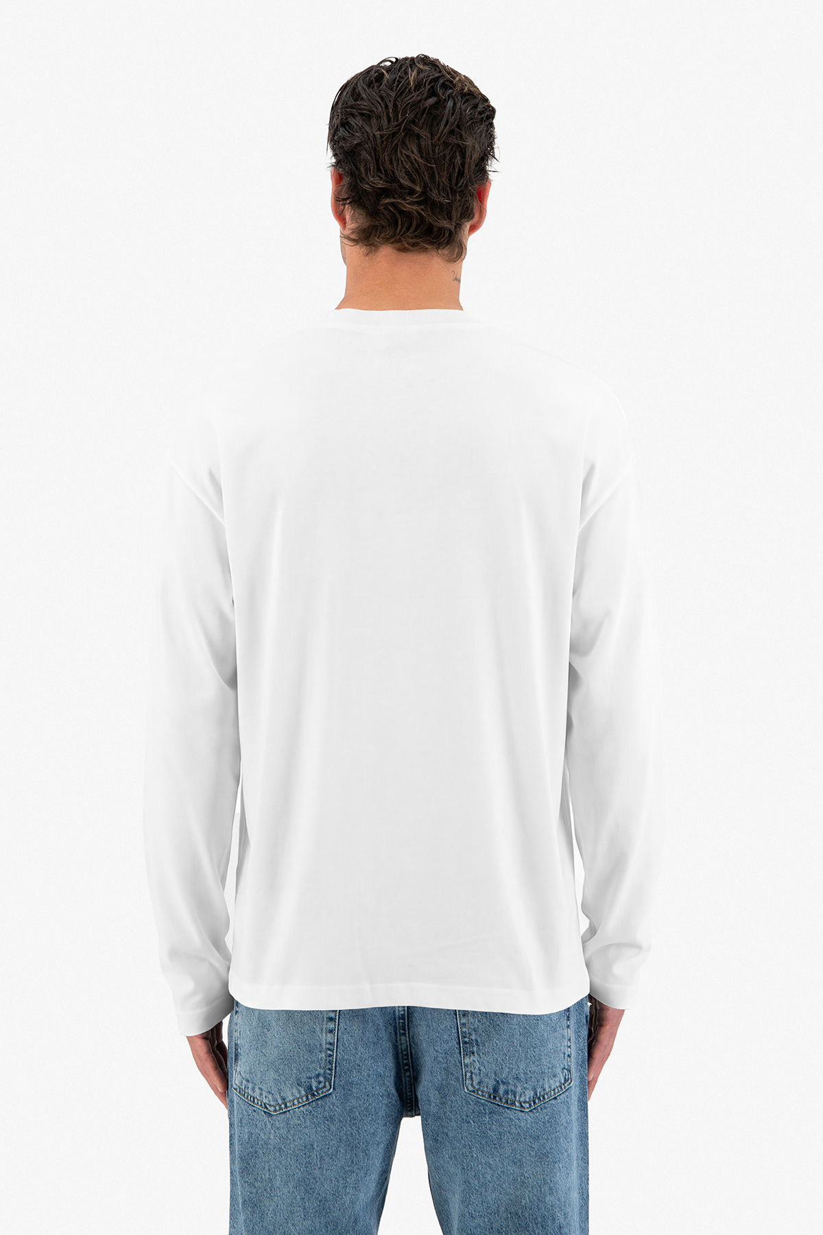 T-Shirt manche longue Cheri blanc