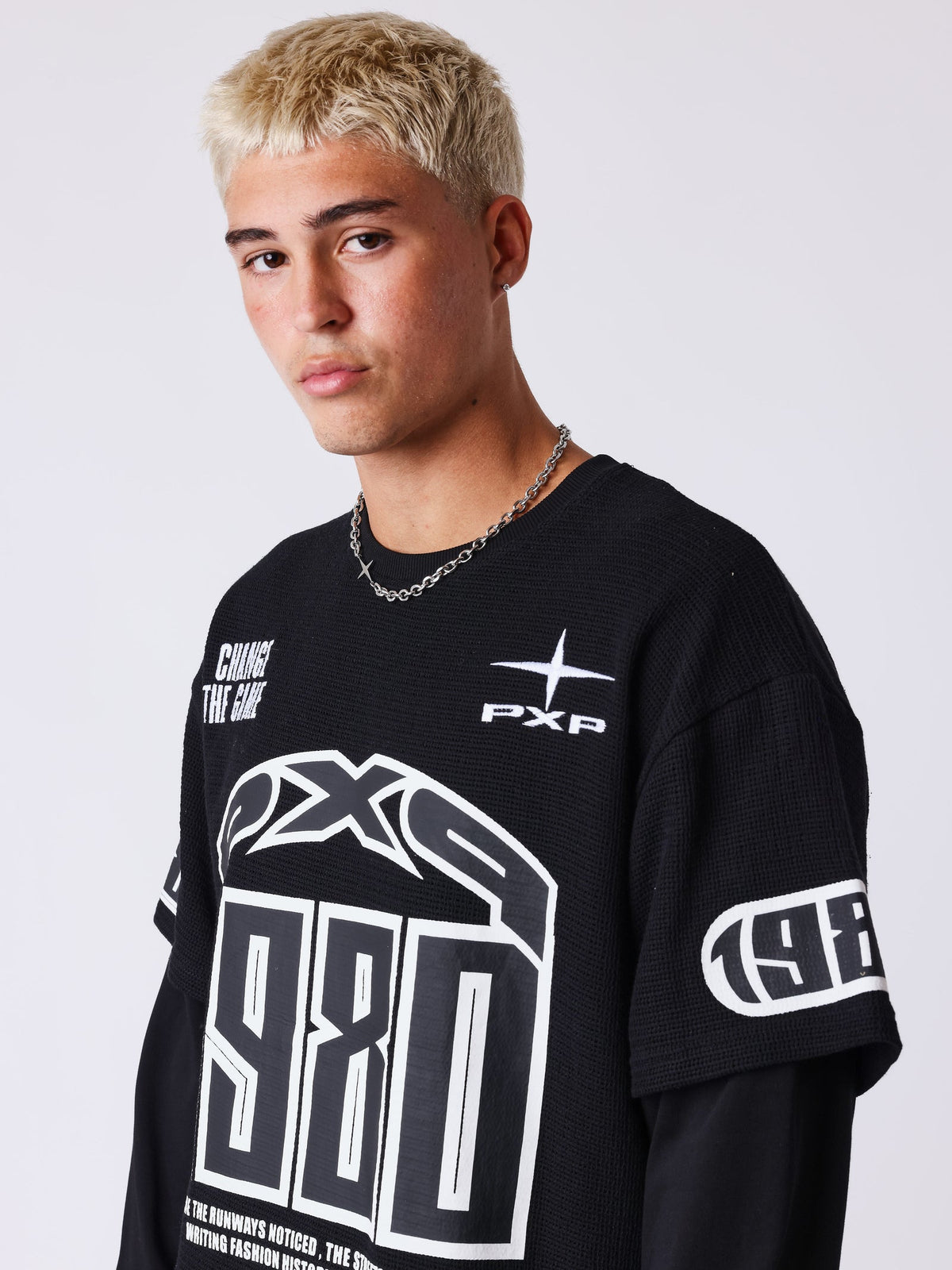 PXP - T-SHIRT MANCHE LONGUE  MATCHDAY NOIR